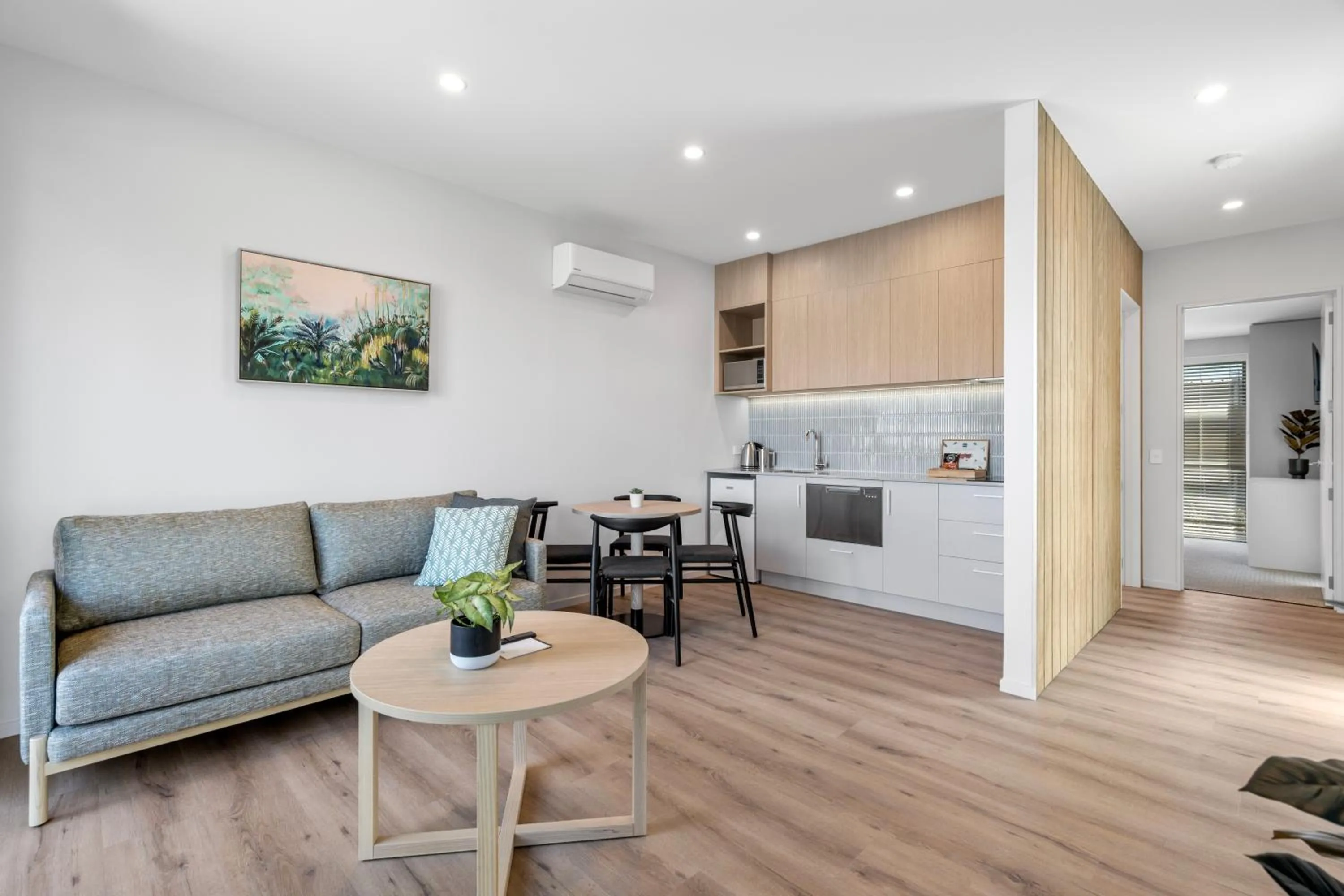 Living room in Tasman Holiday Parks - Papamoa Beach