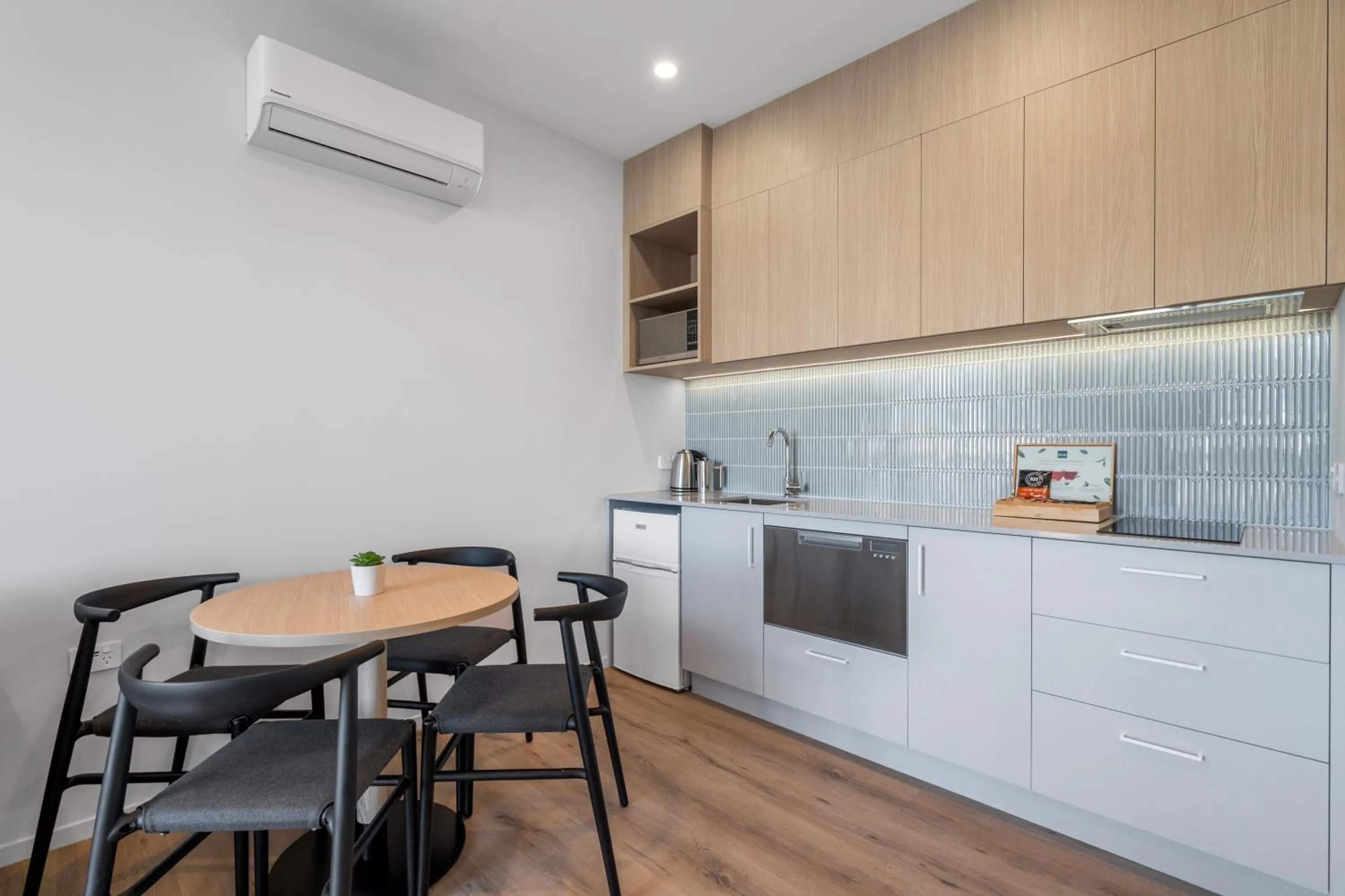 Kitchen or kitchenette in Tasman Holiday Parks - Papamoa Beach