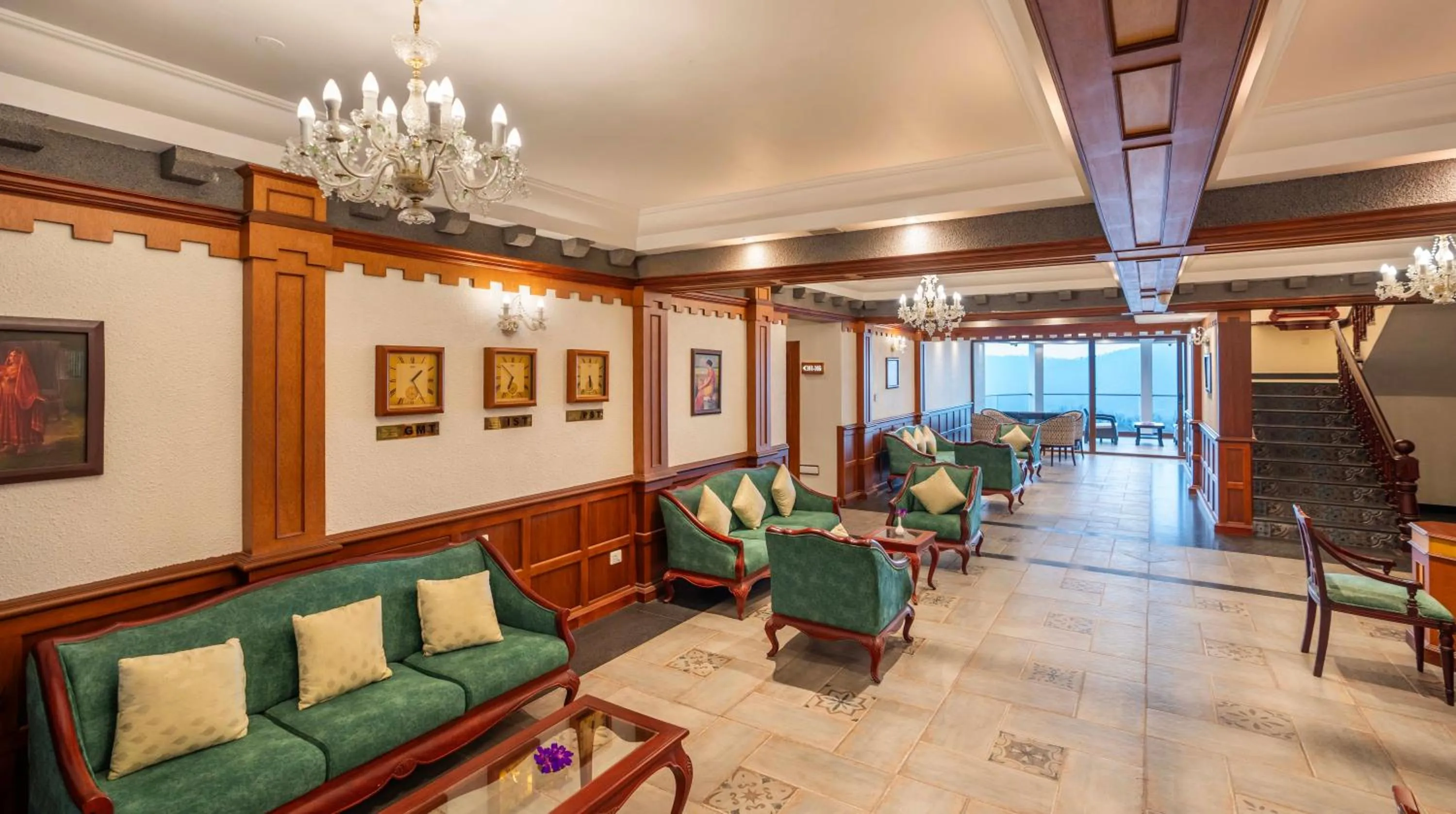 Lobby or reception in Fort Munnar