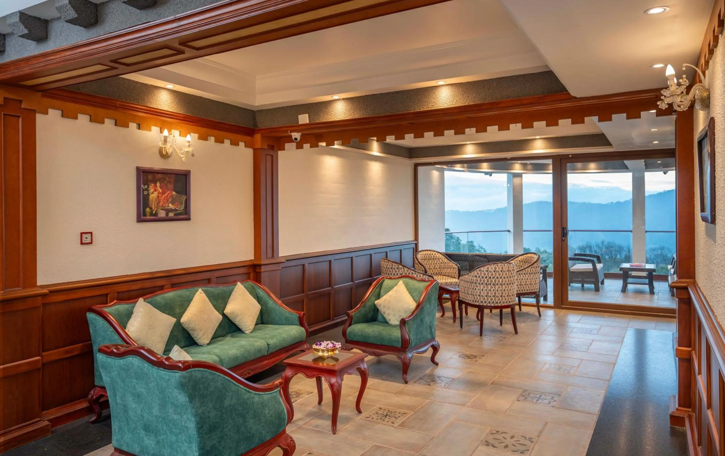 Lobby or reception in Fort Munnar