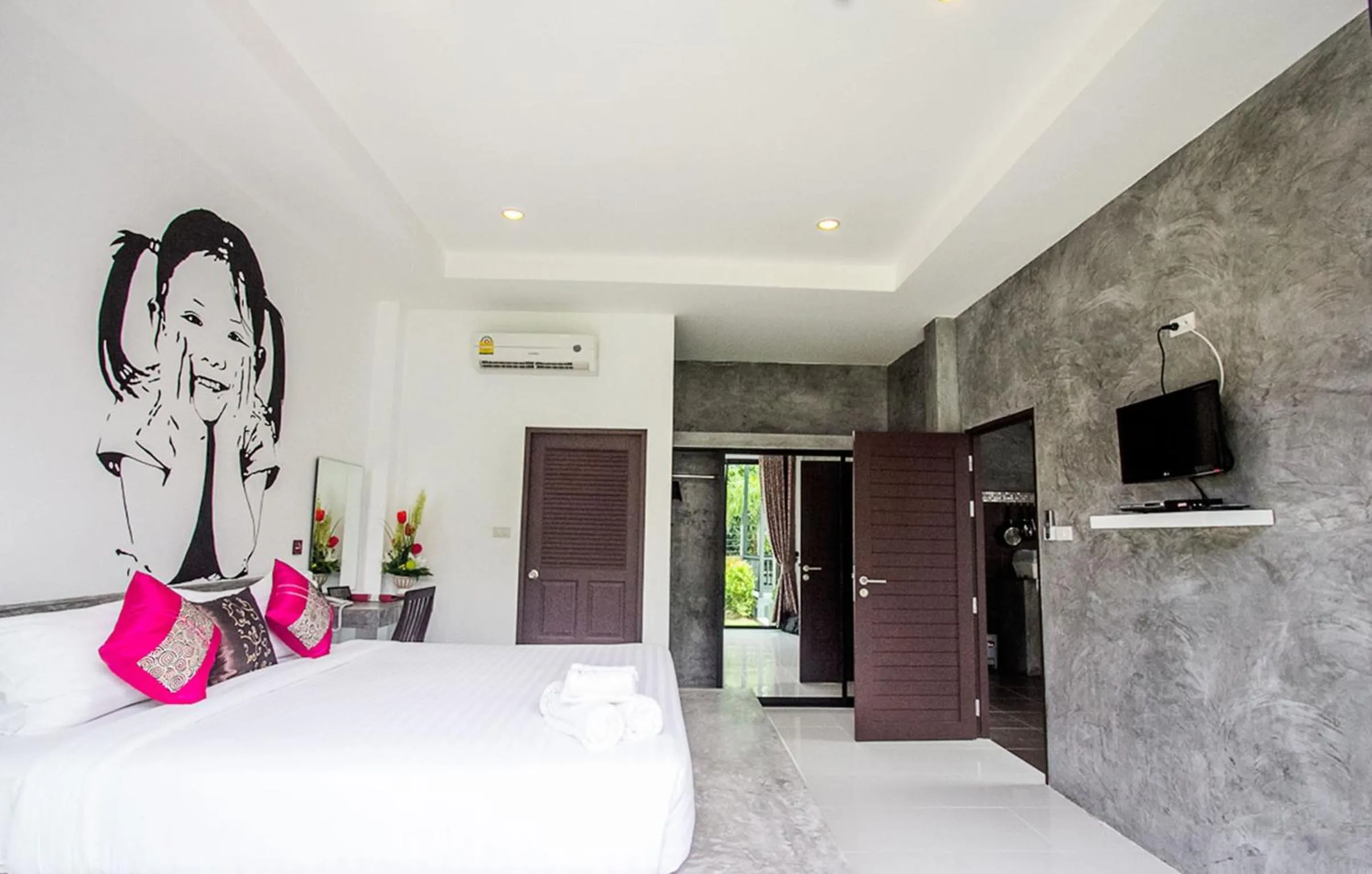 Bedroom, Bed in Alphabeto Resort