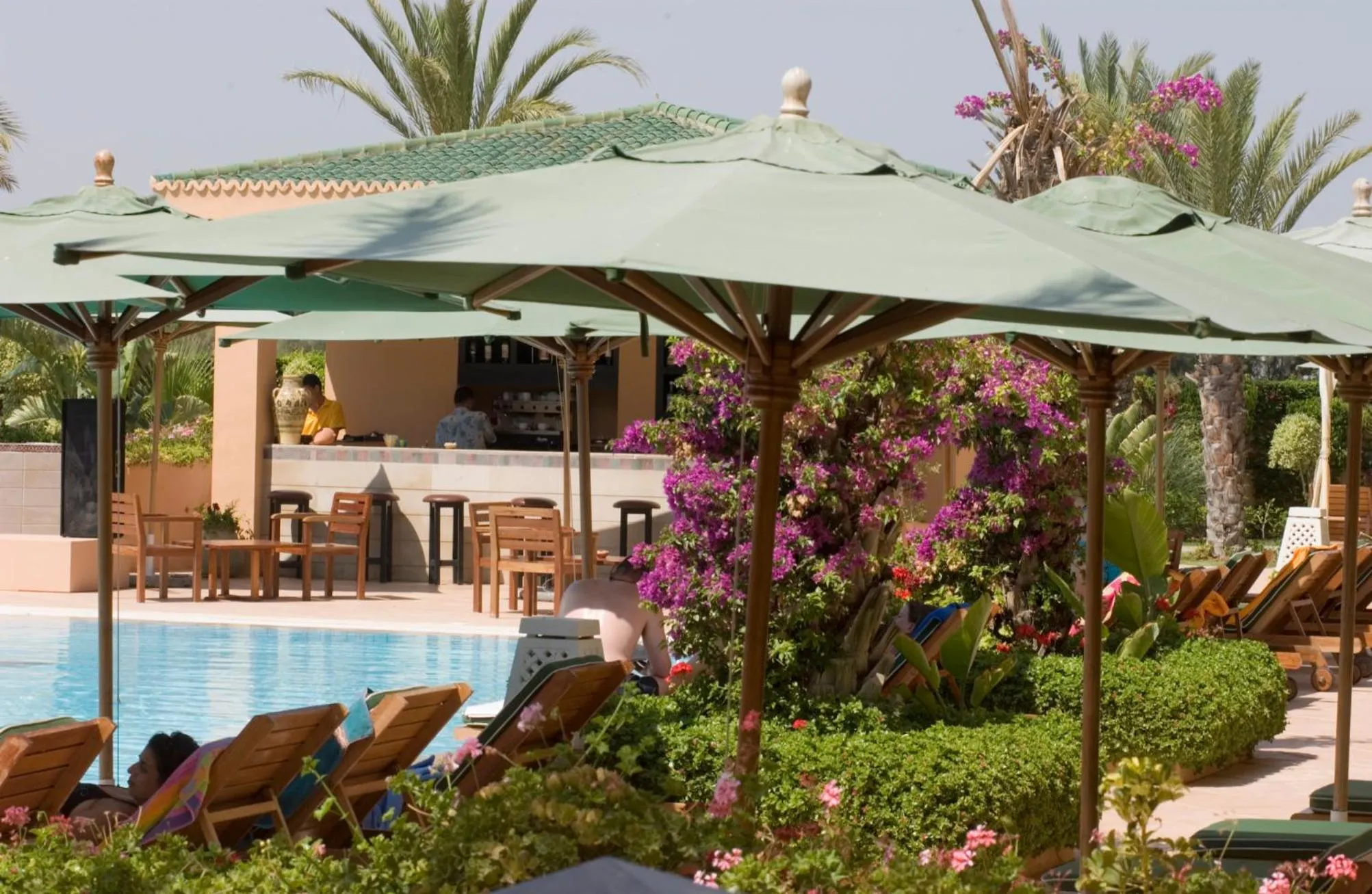 Swimming pool in Alhambra Thalasso