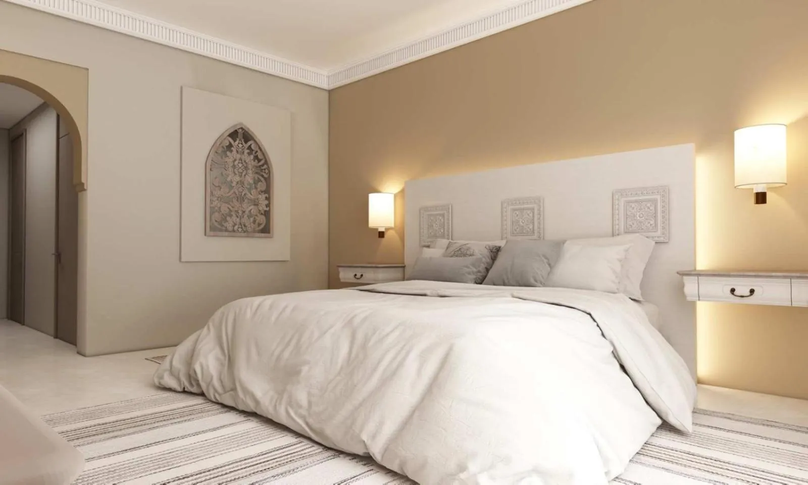 Bed in Alhambra Thalasso