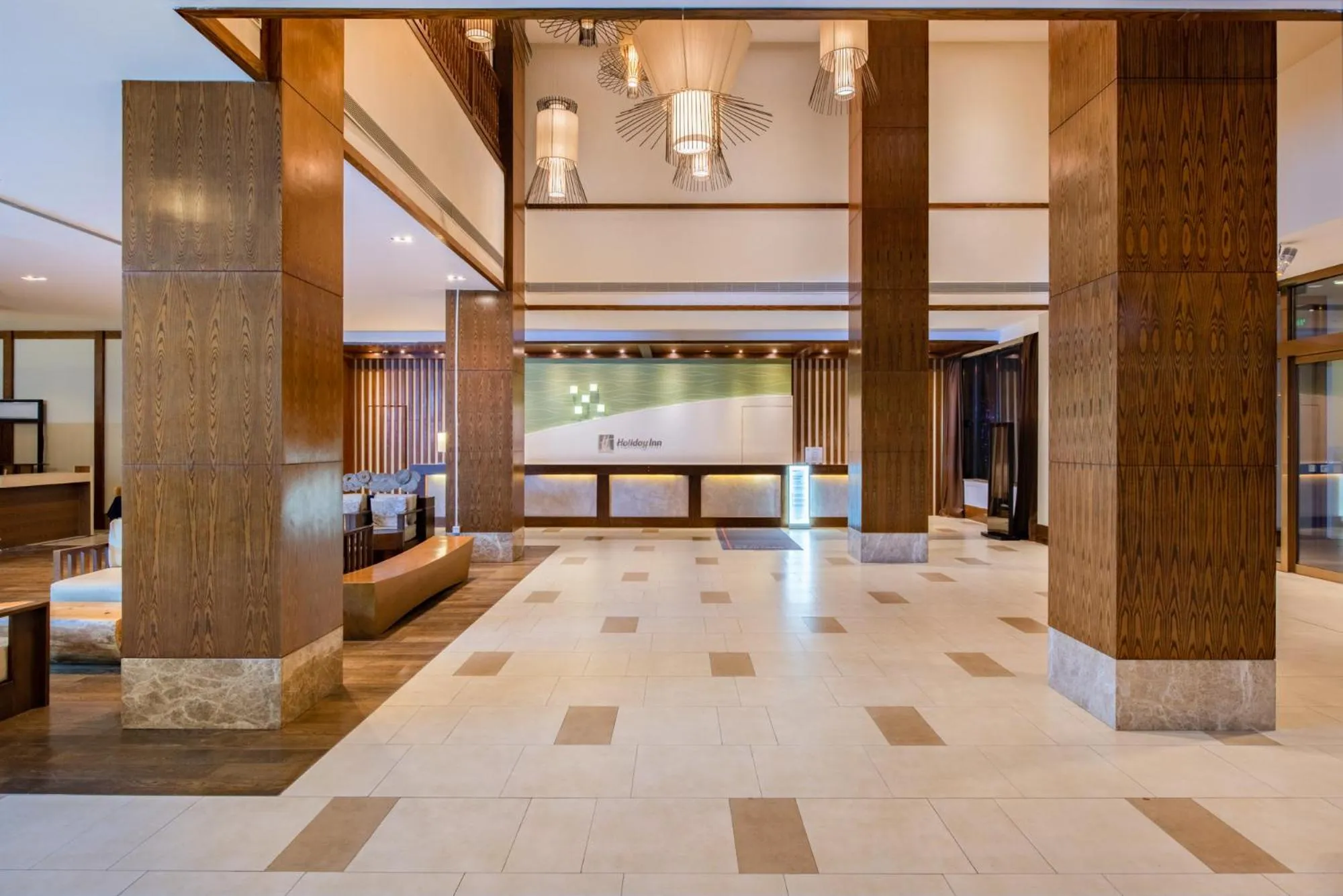 Lobby or reception in Wanda Jin Suites Changbaishan
