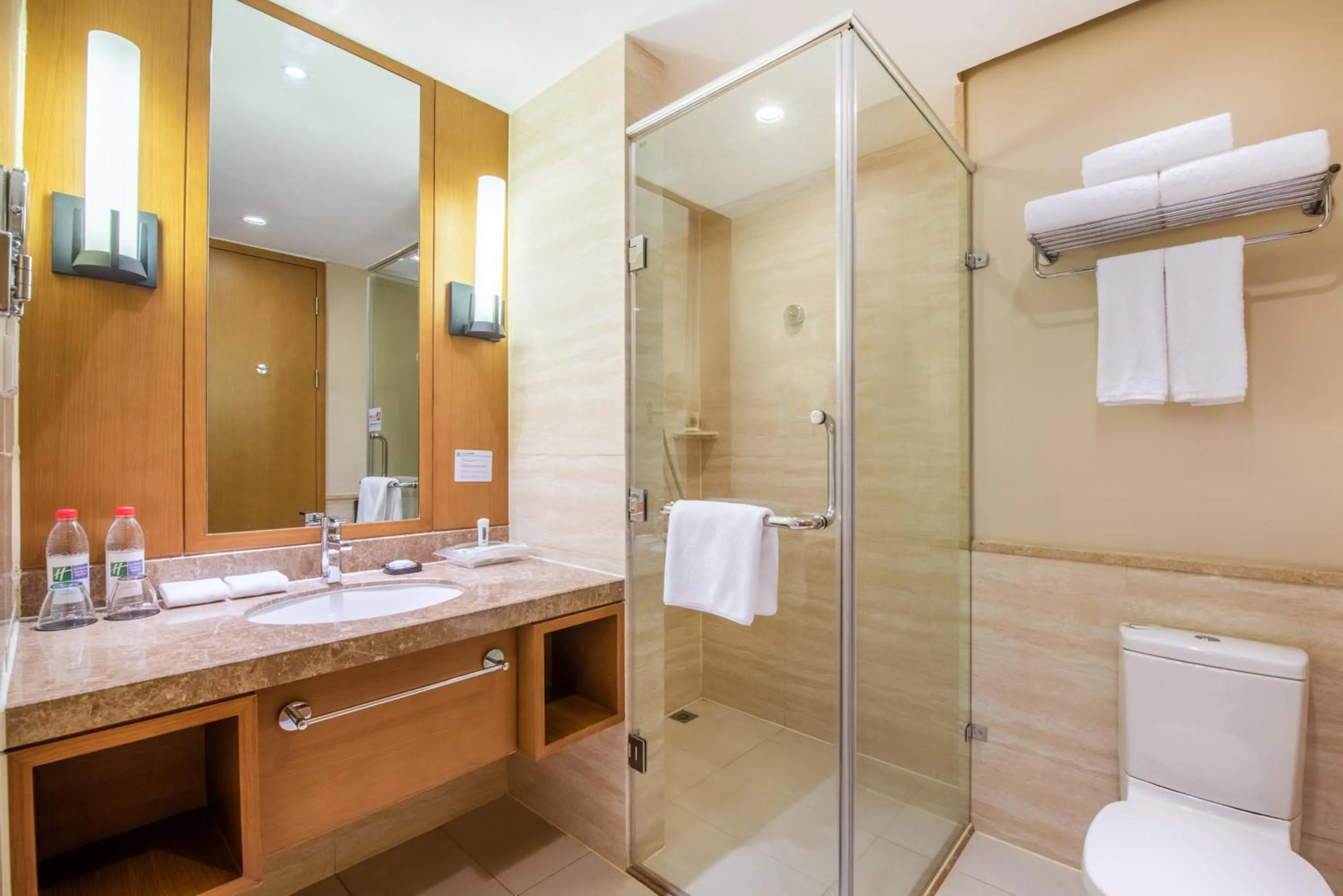 Bathroom in Wanda Jin Suites Changbaishan