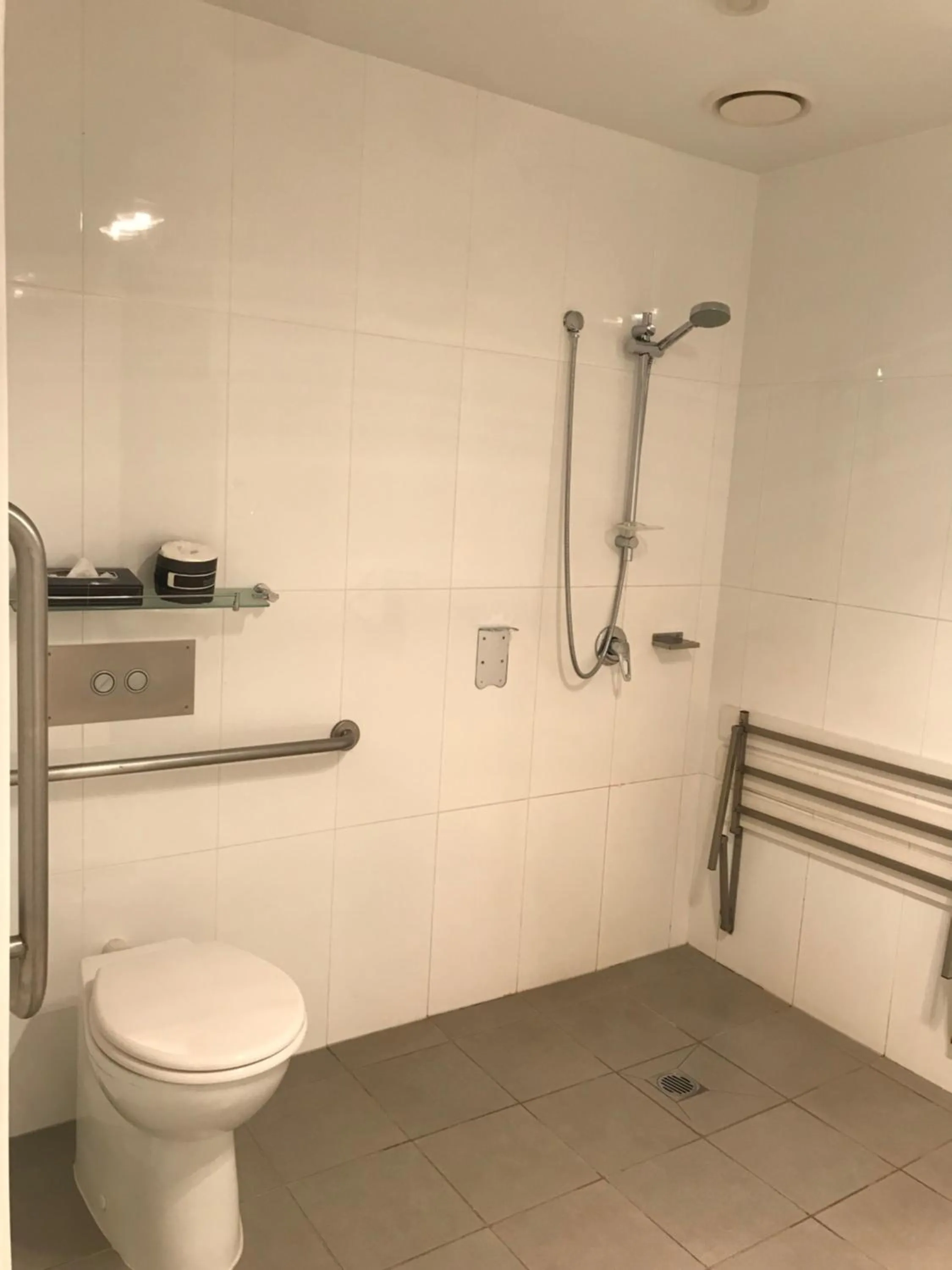 Shower in St Kilda Central Apartments
