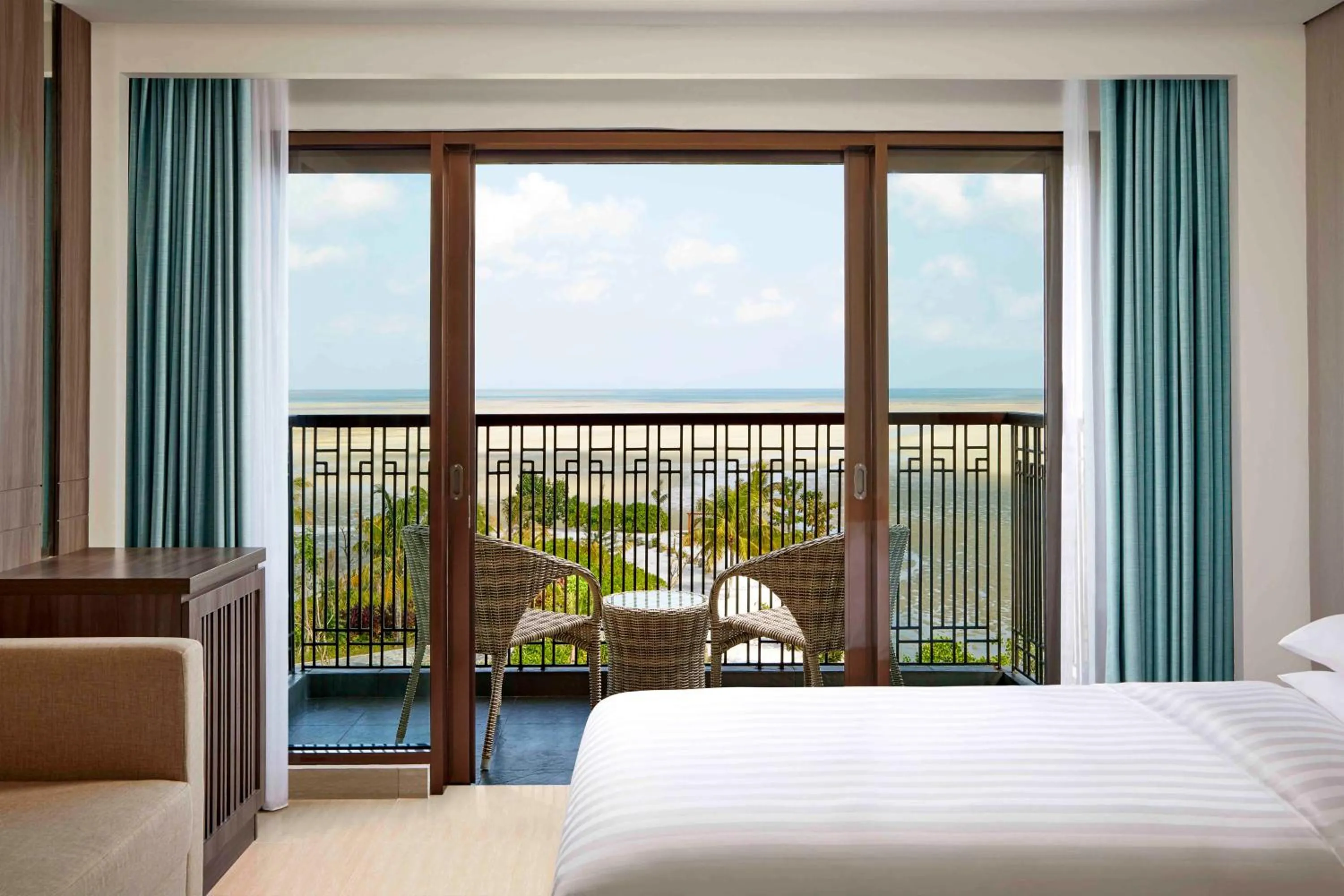 View (from property/room), Bed in Fairfield by Marriott Belitung
