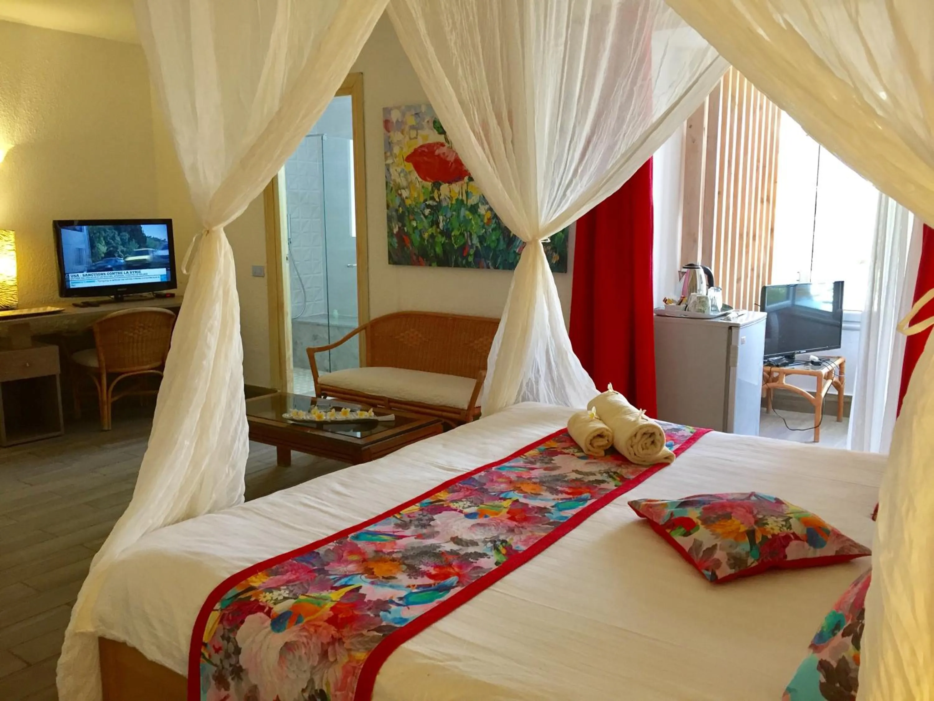 Bed in Hotel Djerba Orient