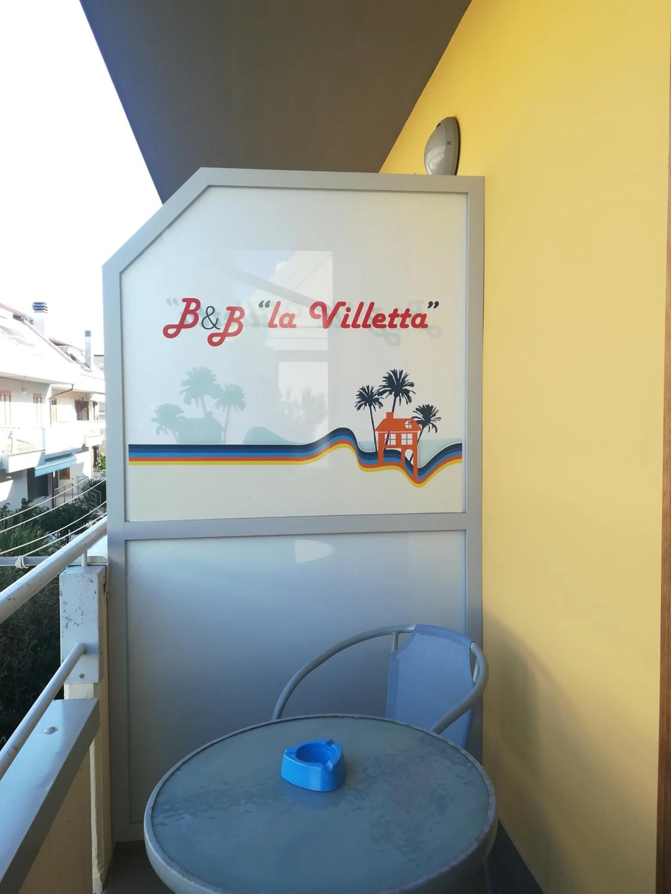 Balcony/Terrace in B&B La Villetta