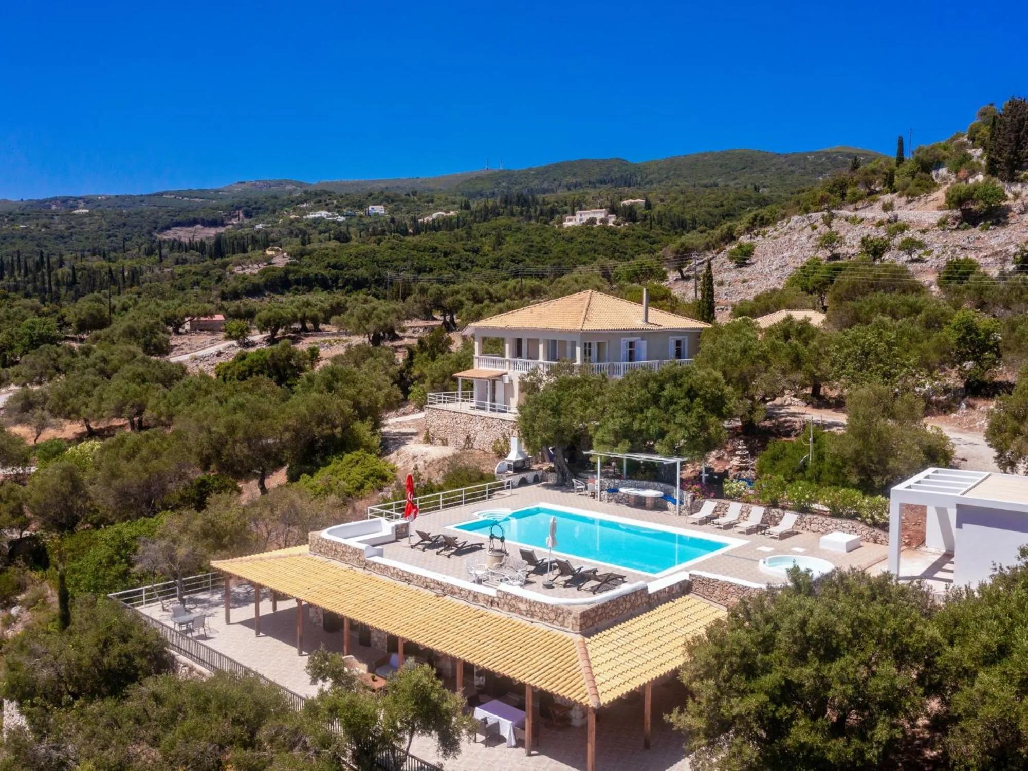 Swimming pool in Armyra Villas