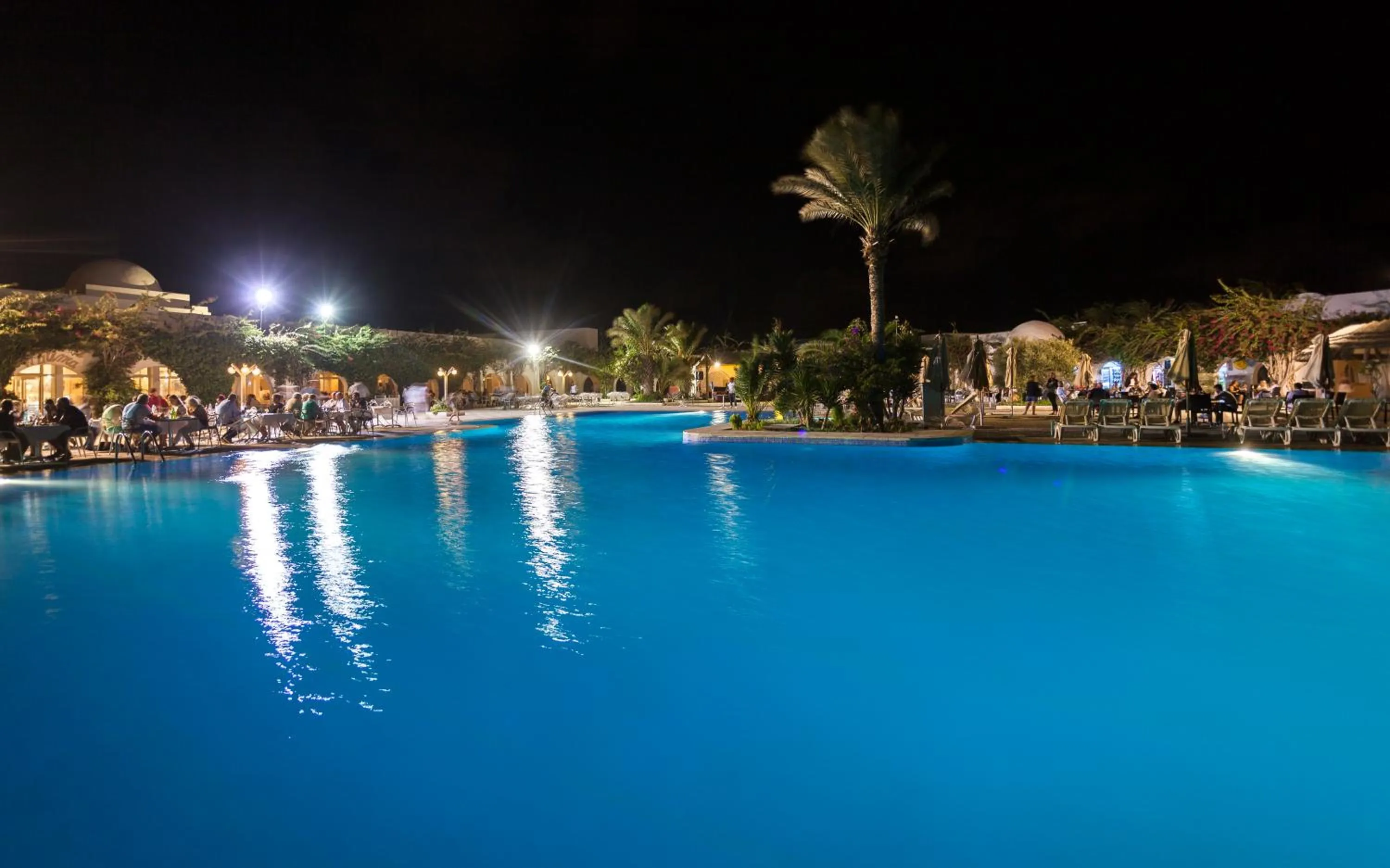 Swimming pool in Seabel Rym Beach Djerba