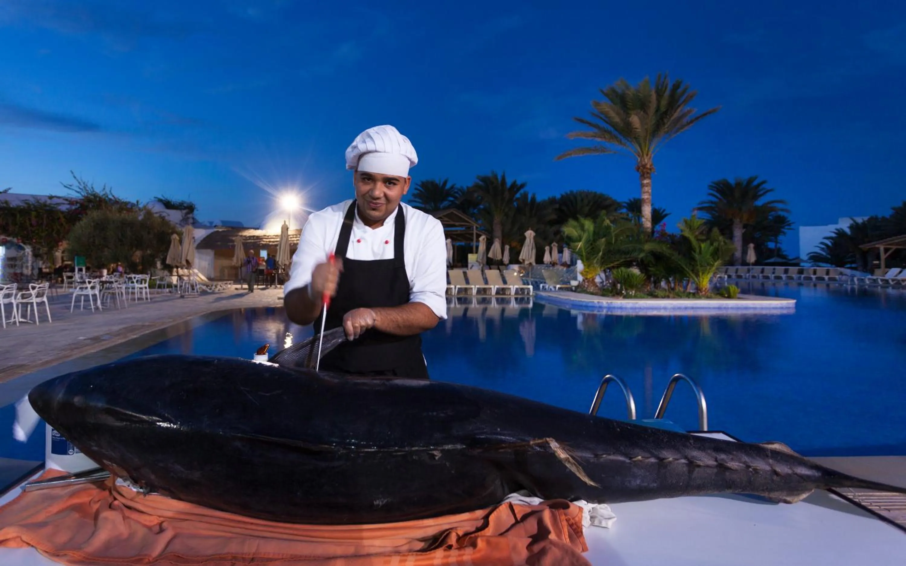 Restaurant/places to eat in Seabel Rym Beach Djerba