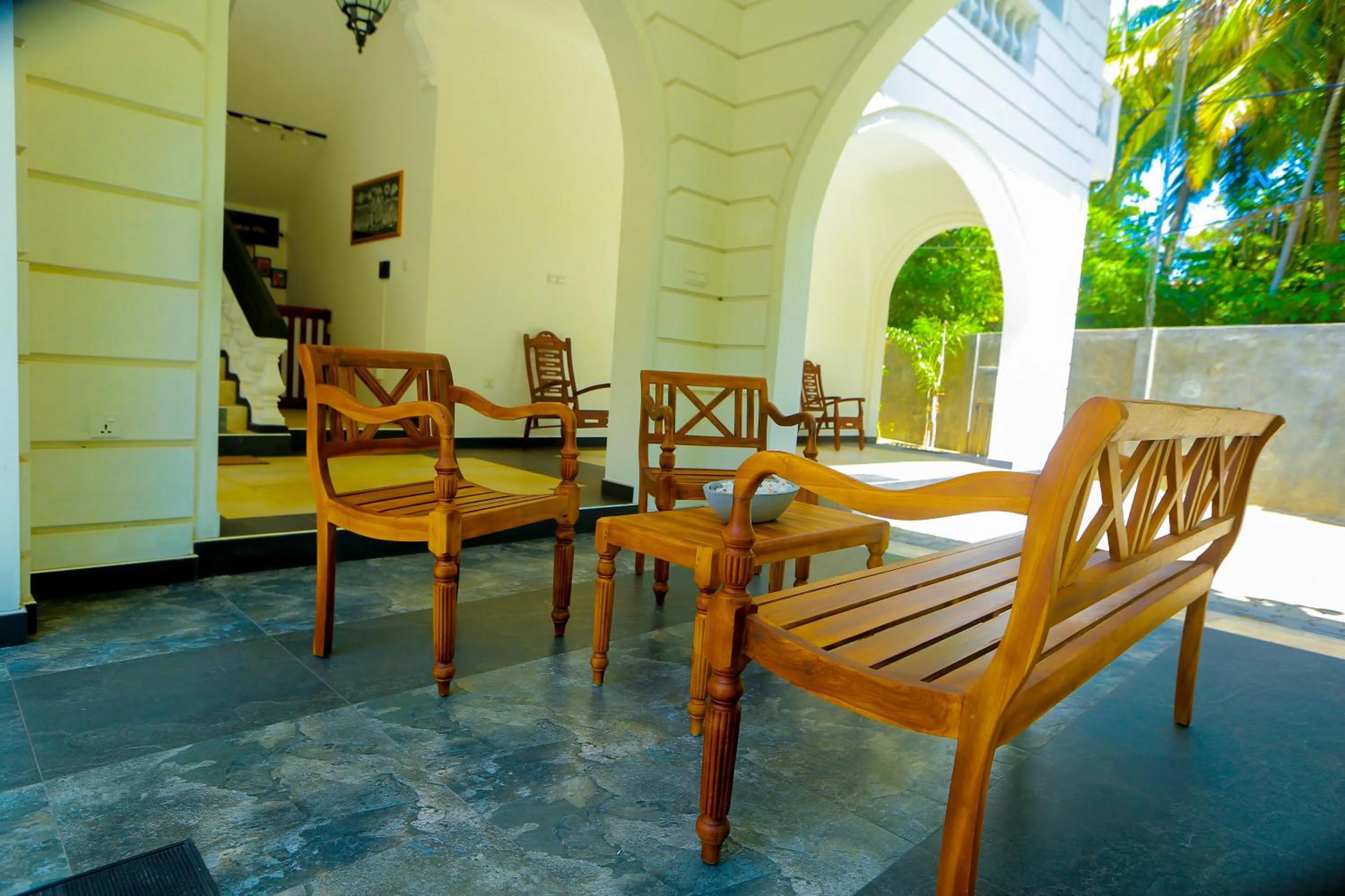 Lobby or reception in SRI LANKAN VILLA
