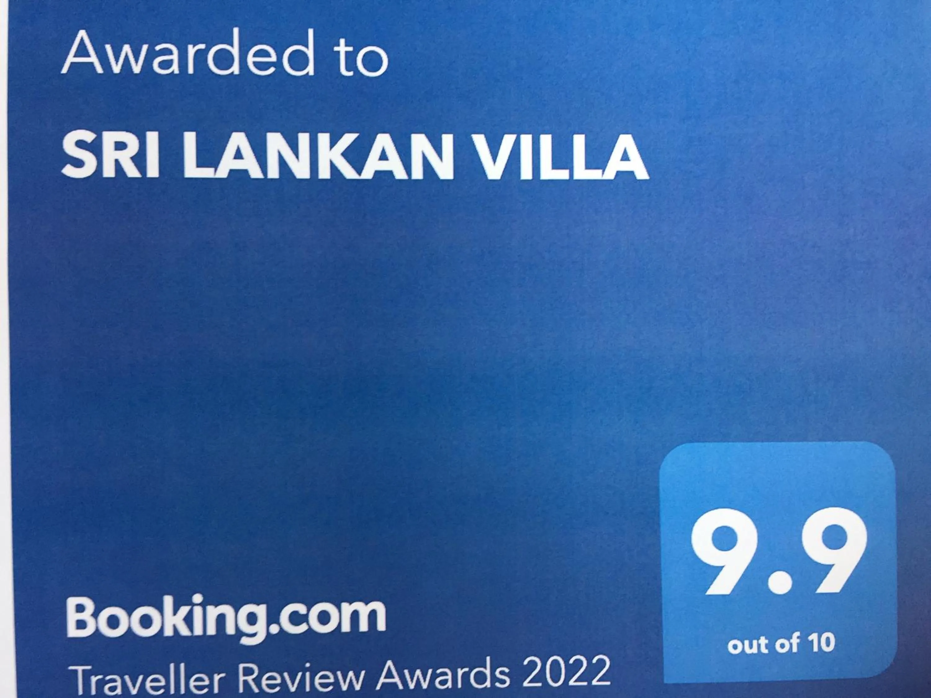 Property building in SRI LANKAN VILLA