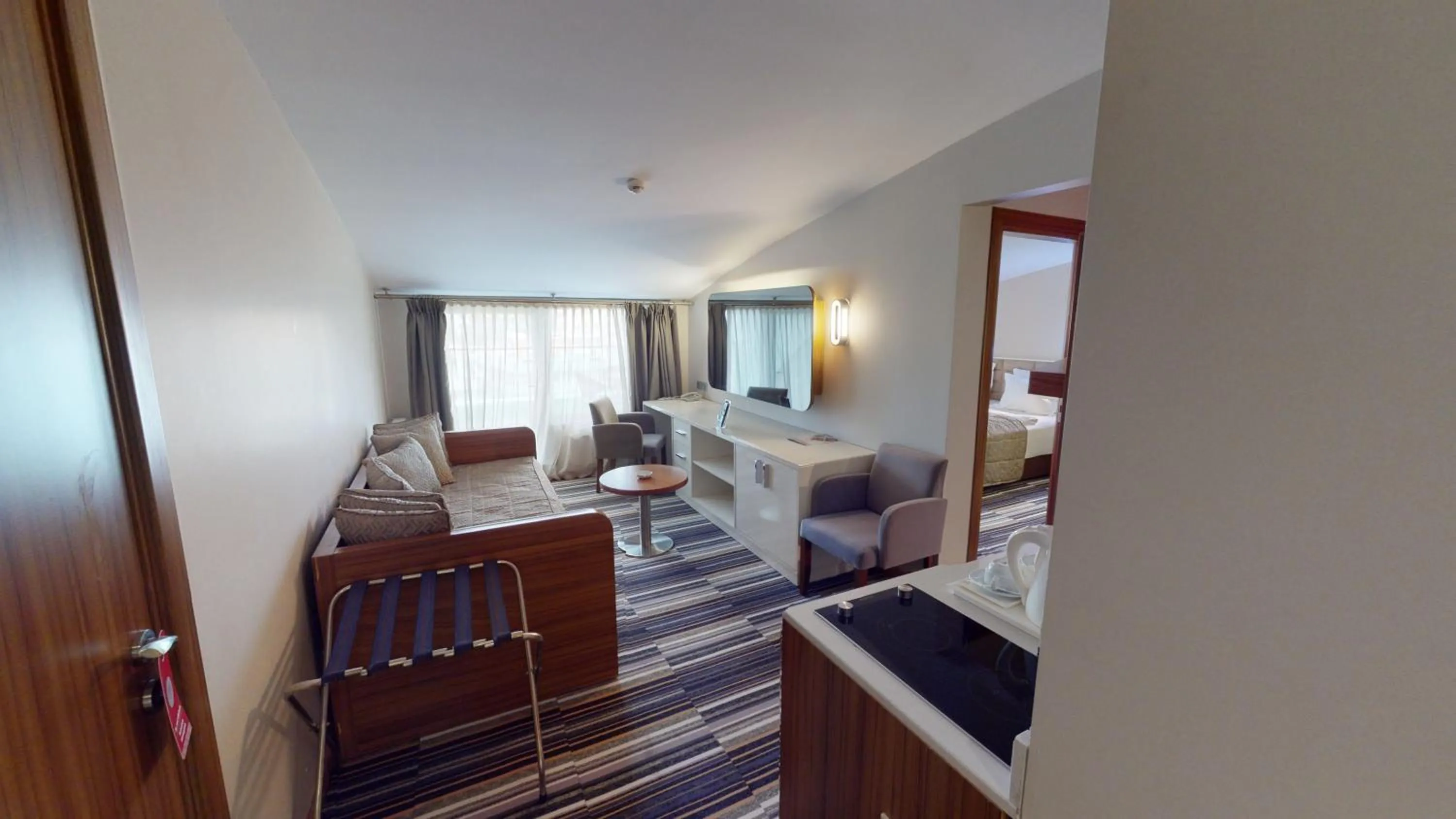 Seating area in Mimi Hotel Ankara