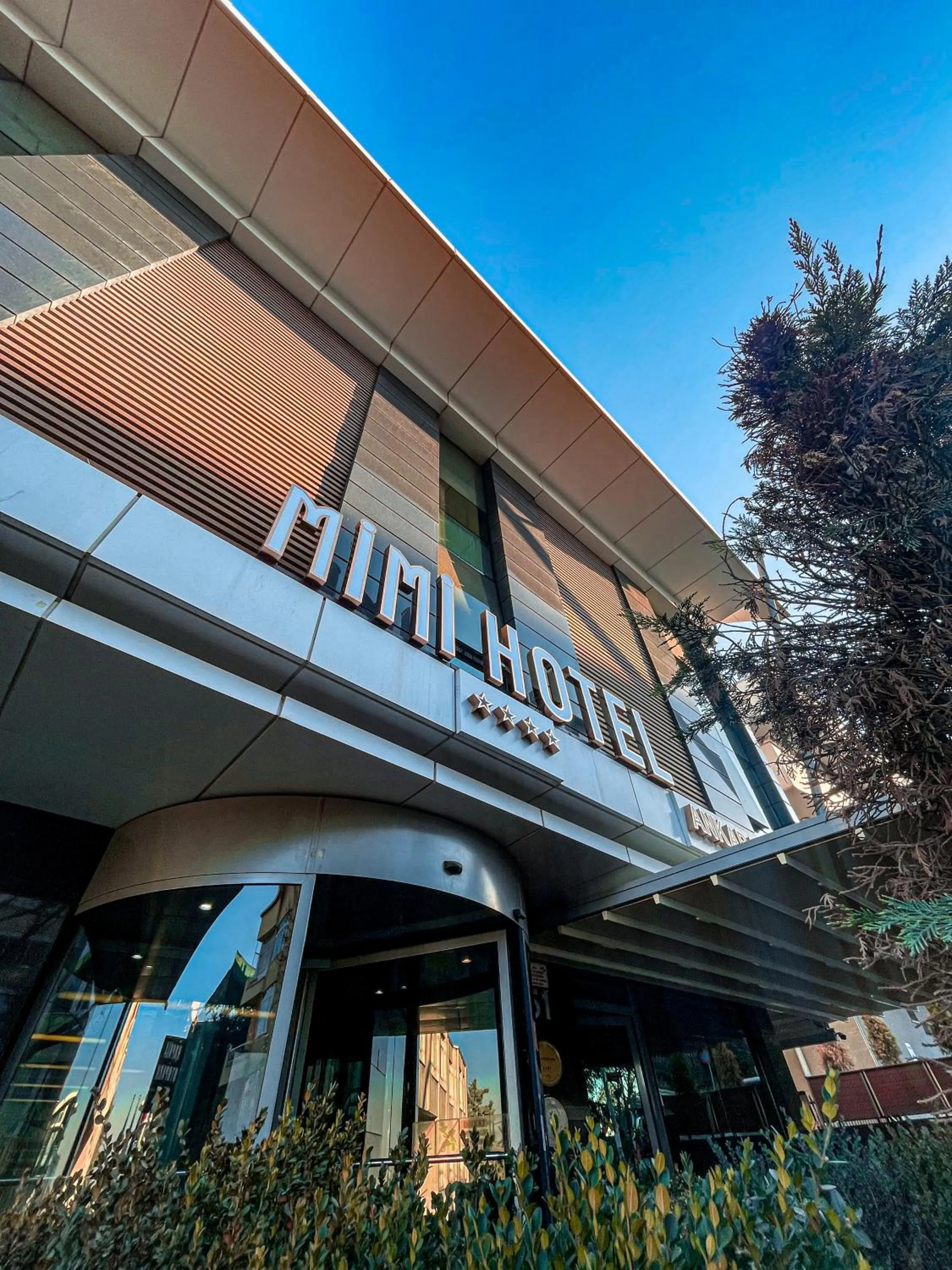 Facade/entrance in Mimi Hotel Ankara