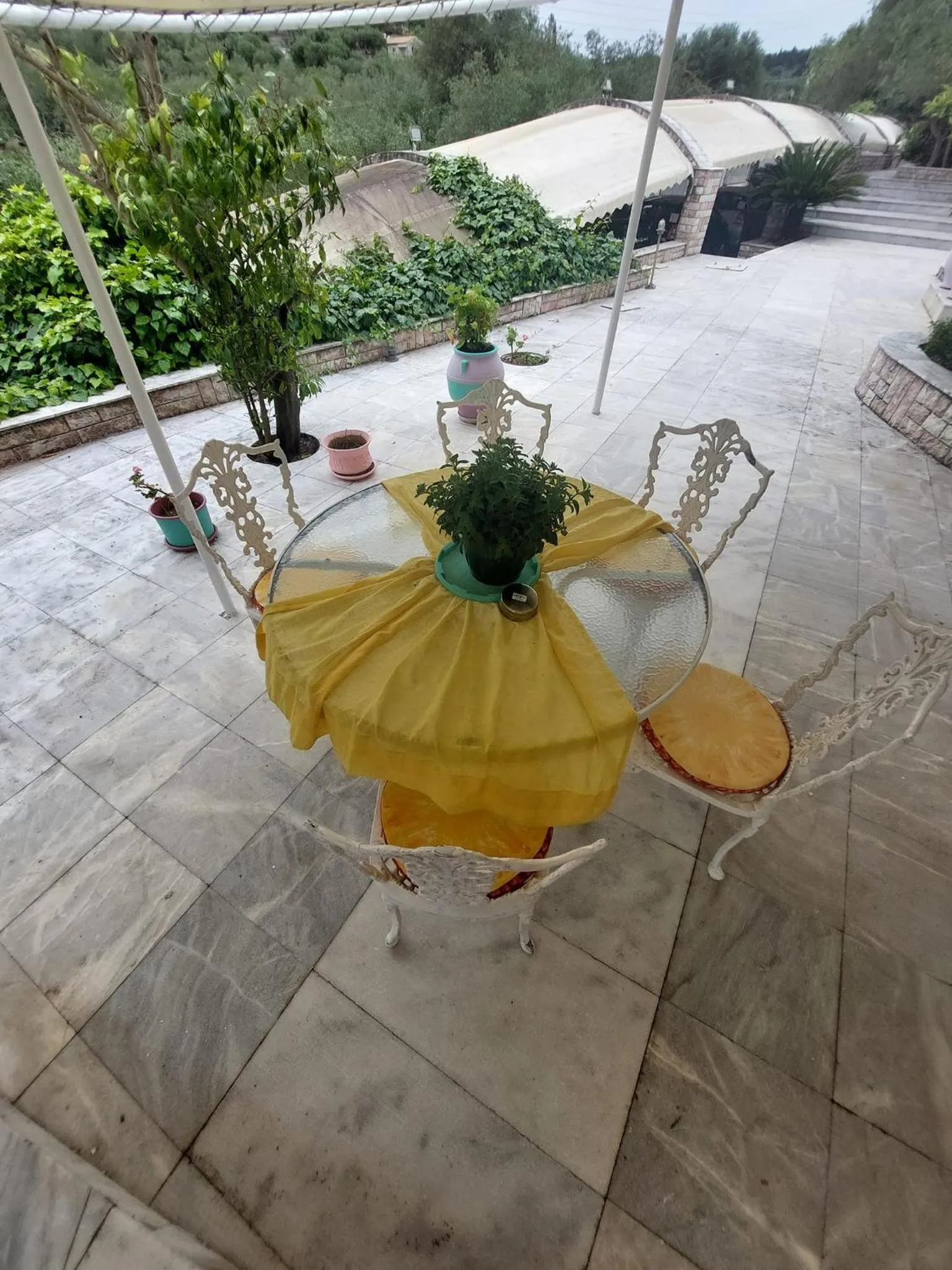 Patio in Paco's Resort Holiday Flats