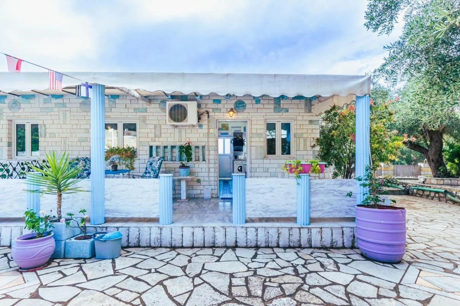 Patio in Paco's Resort Holiday Flats