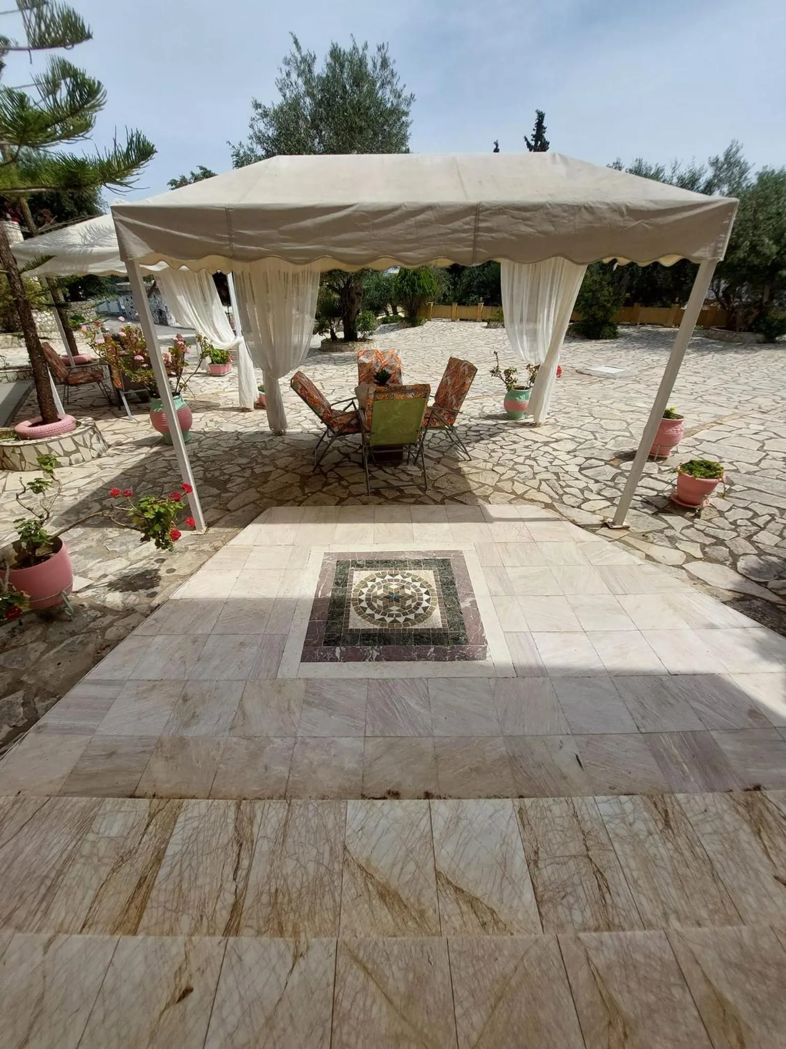 Patio in Paco's Resort Holiday Flats