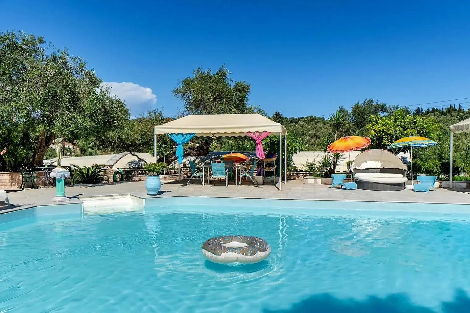 Garden view in Paco's Resort Holiday Flats