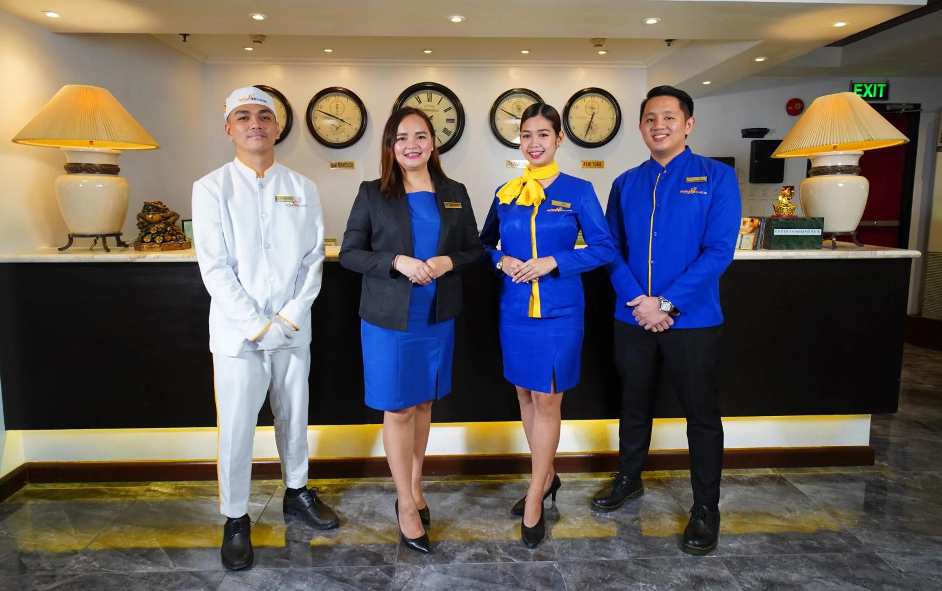 Lobby or reception in Royal Bellagio Hotel