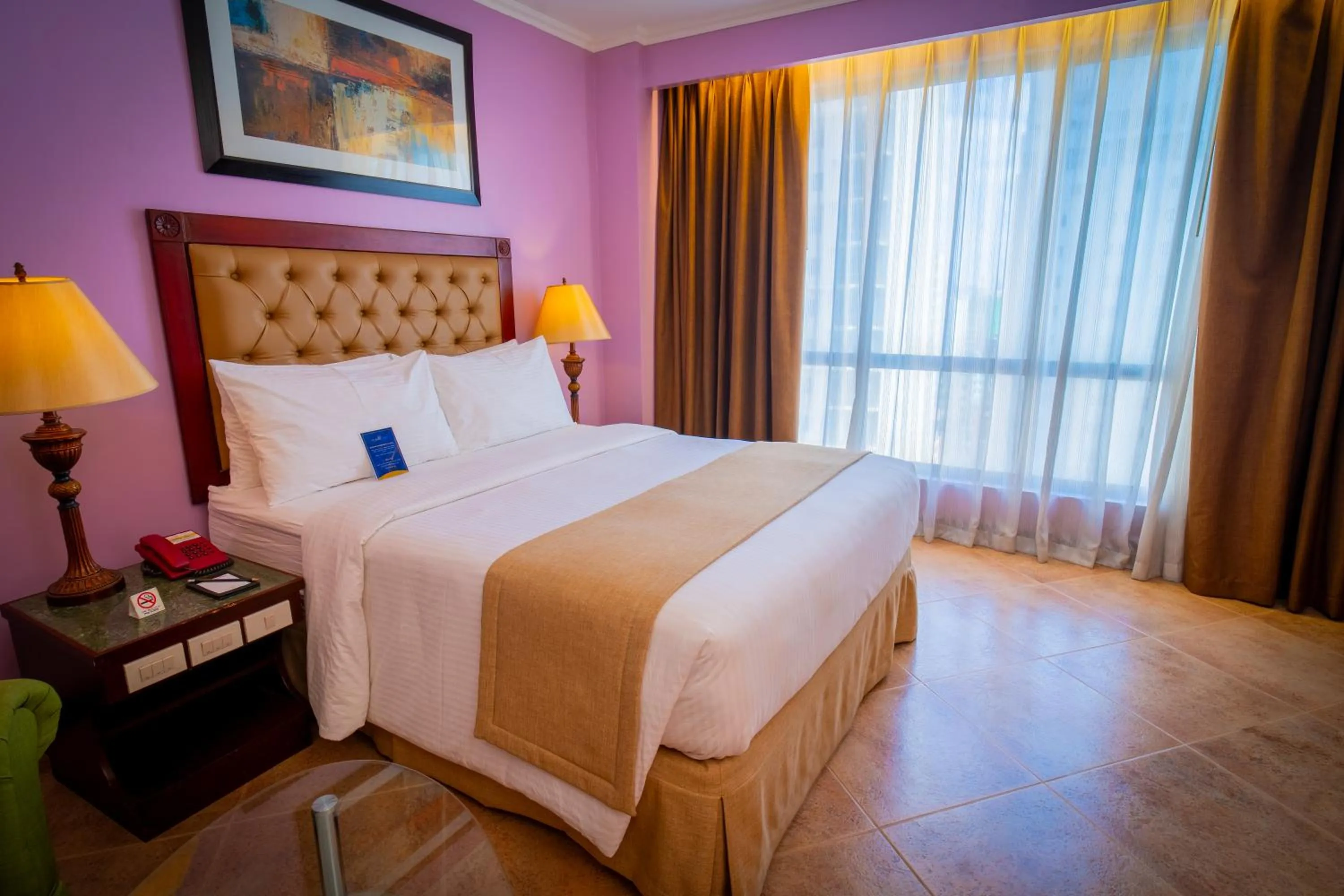 Bedroom, Bed in Royal Bellagio Hotel