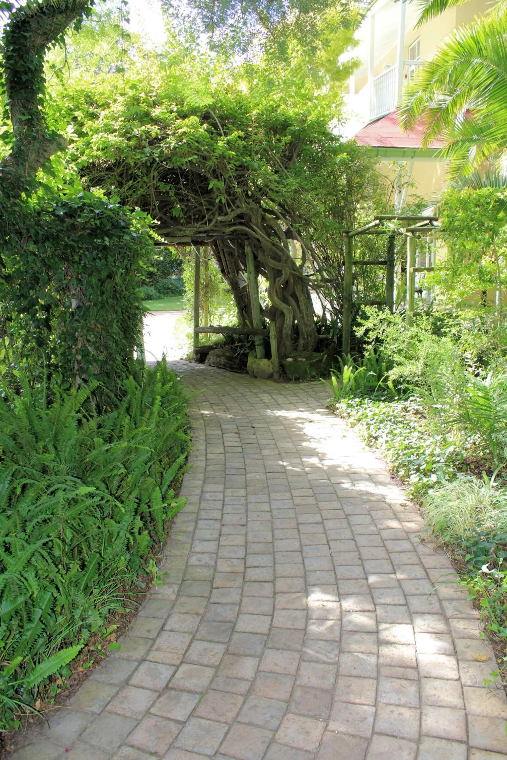 Garden in Hacklewood Hill Country House