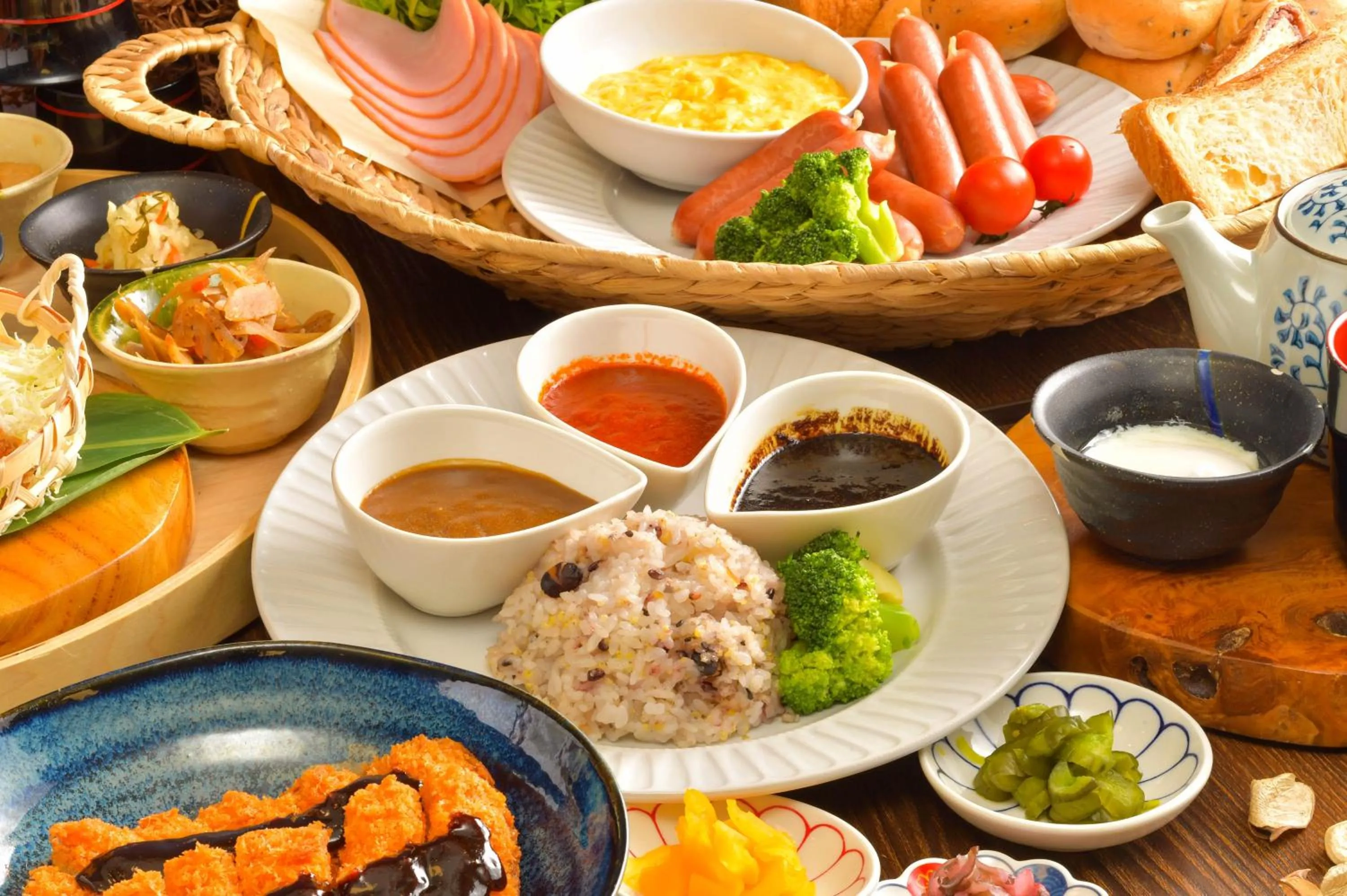 Breakfast in Sanco Inn Nagoya - Shinkansenguchi