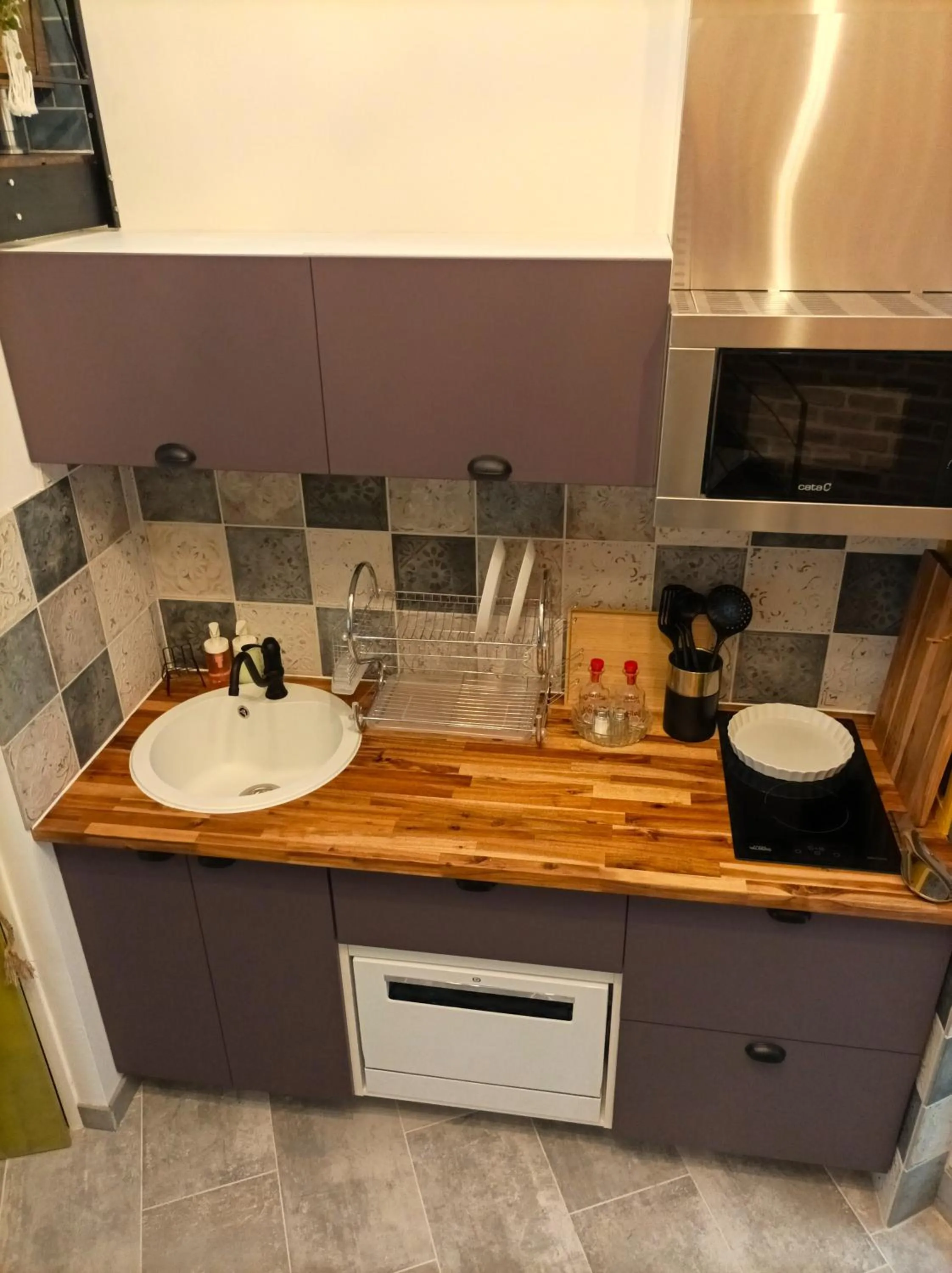 Kitchen or kitchenette in le Travertin