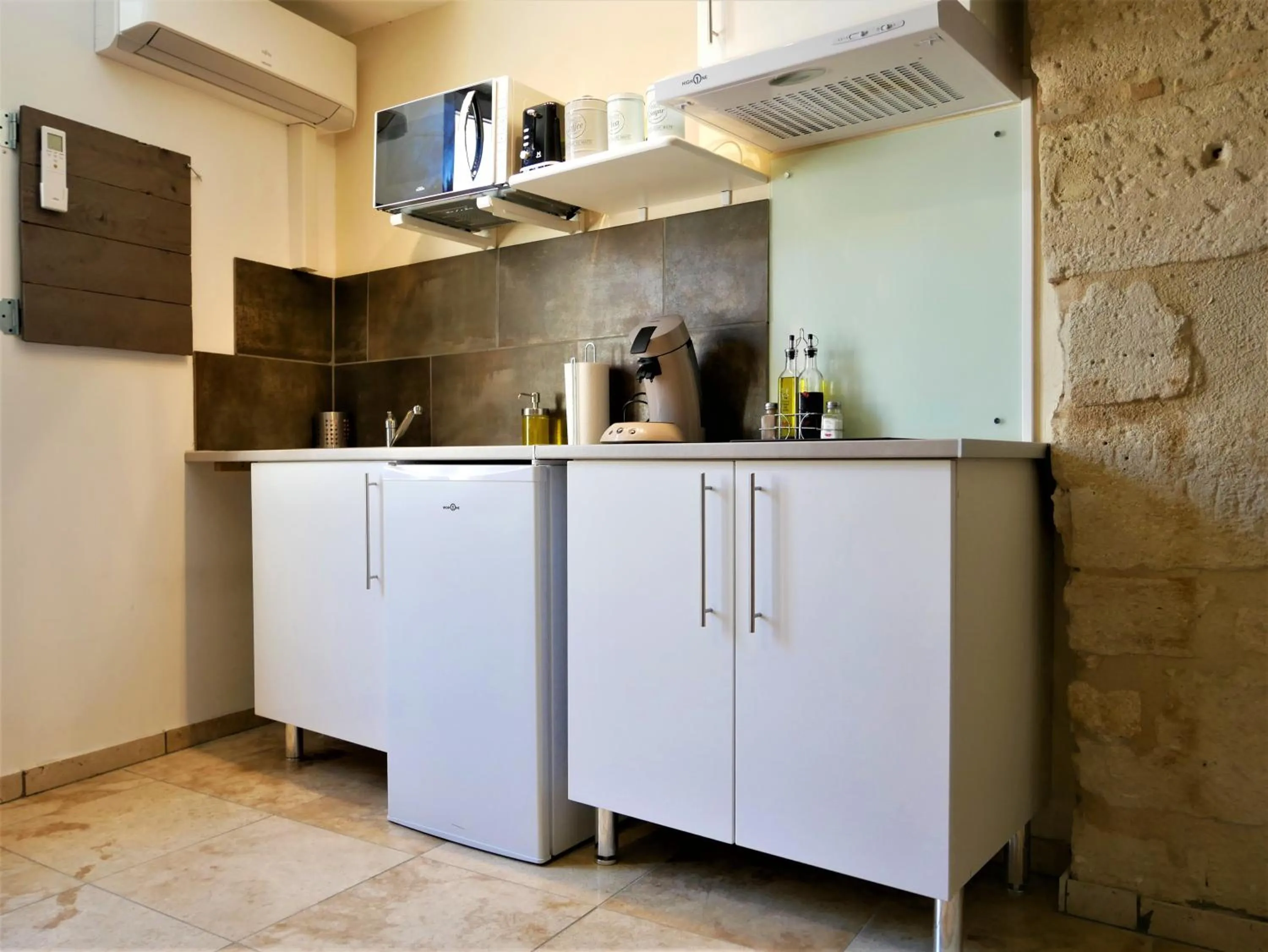 Kitchen or kitchenette in le Travertin