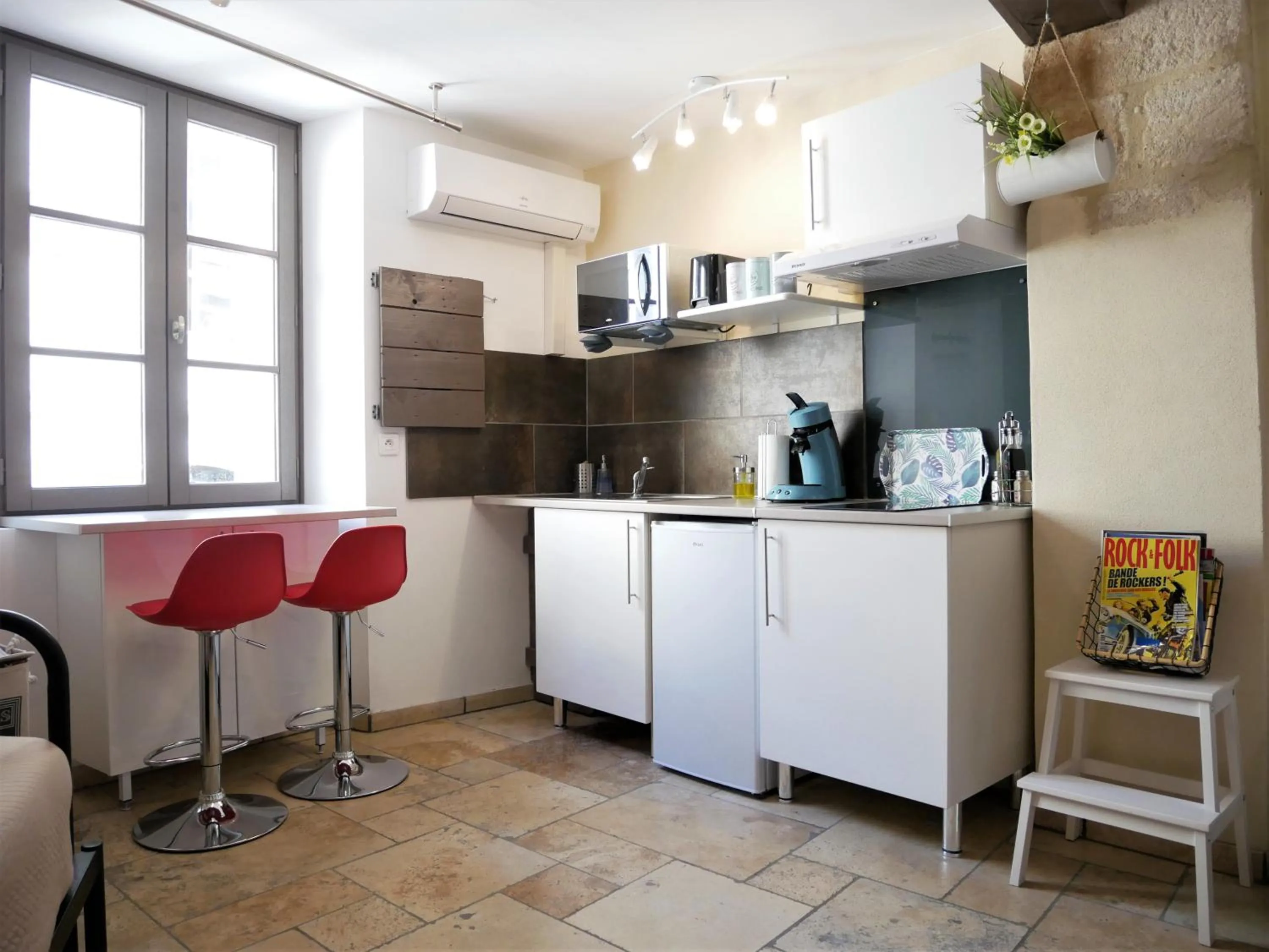 Kitchen or kitchenette in le Travertin