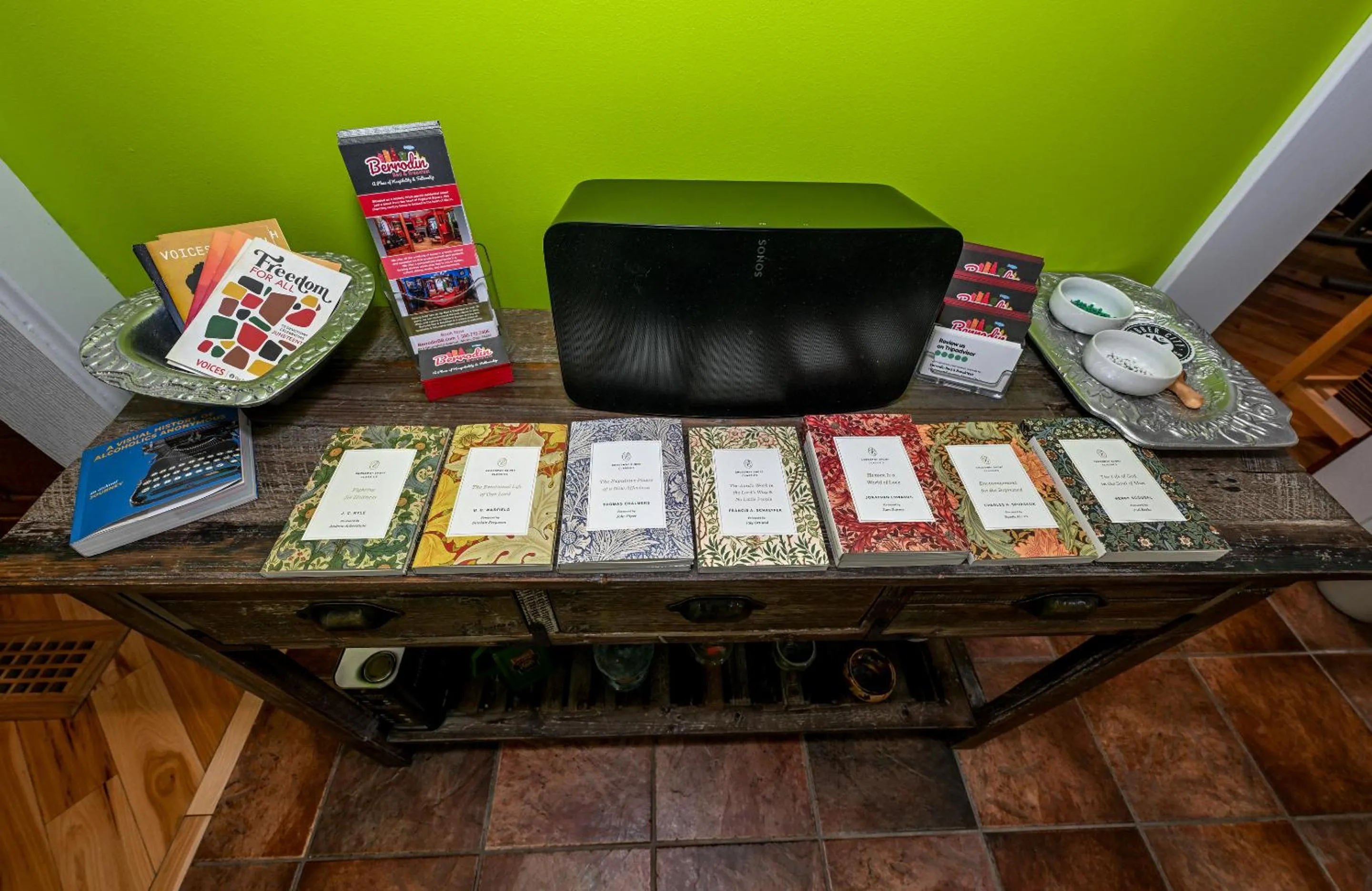 Communal kitchen in Berrodin Bed & Breakfast