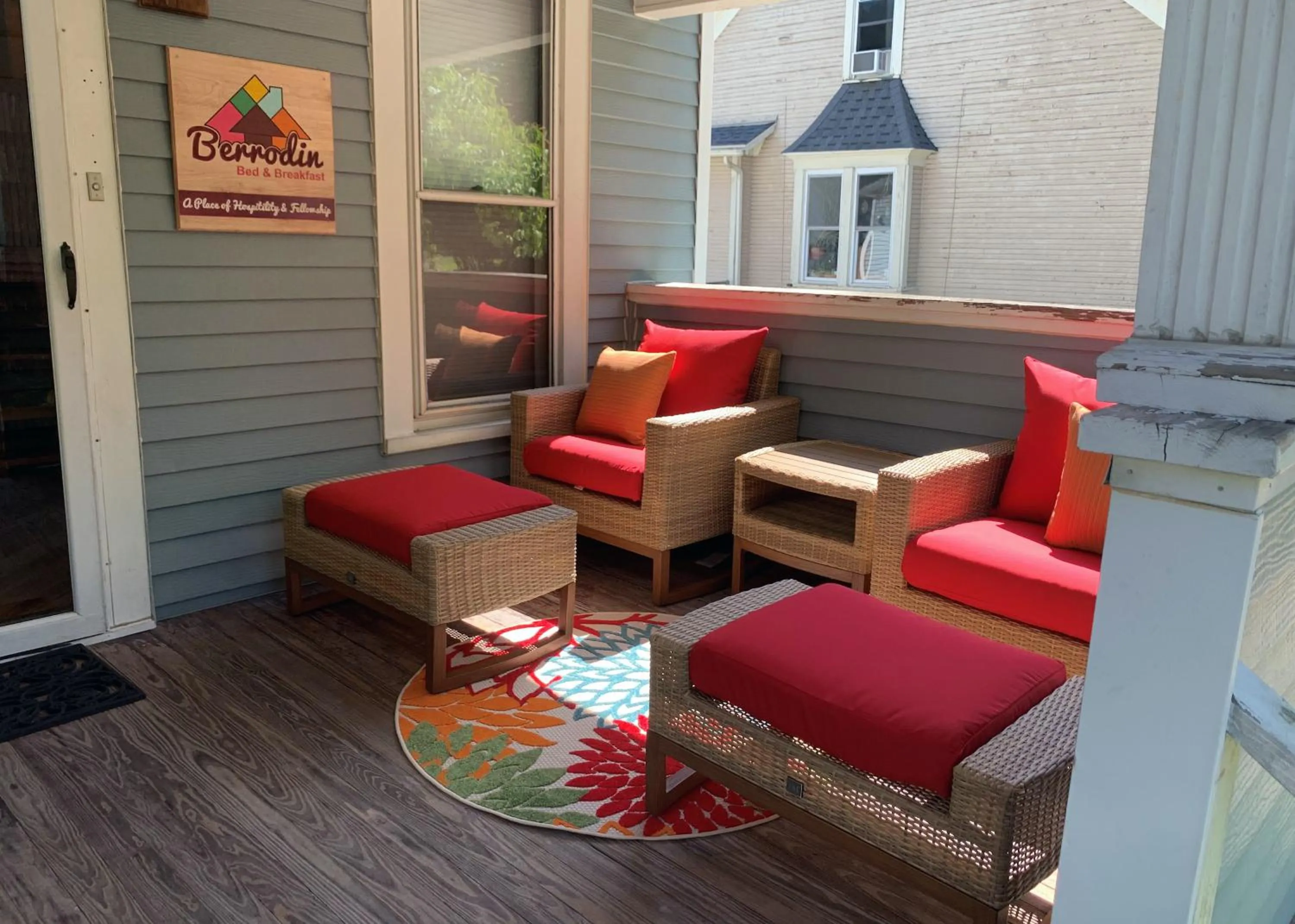 Patio in Berrodin Bed & Breakfast