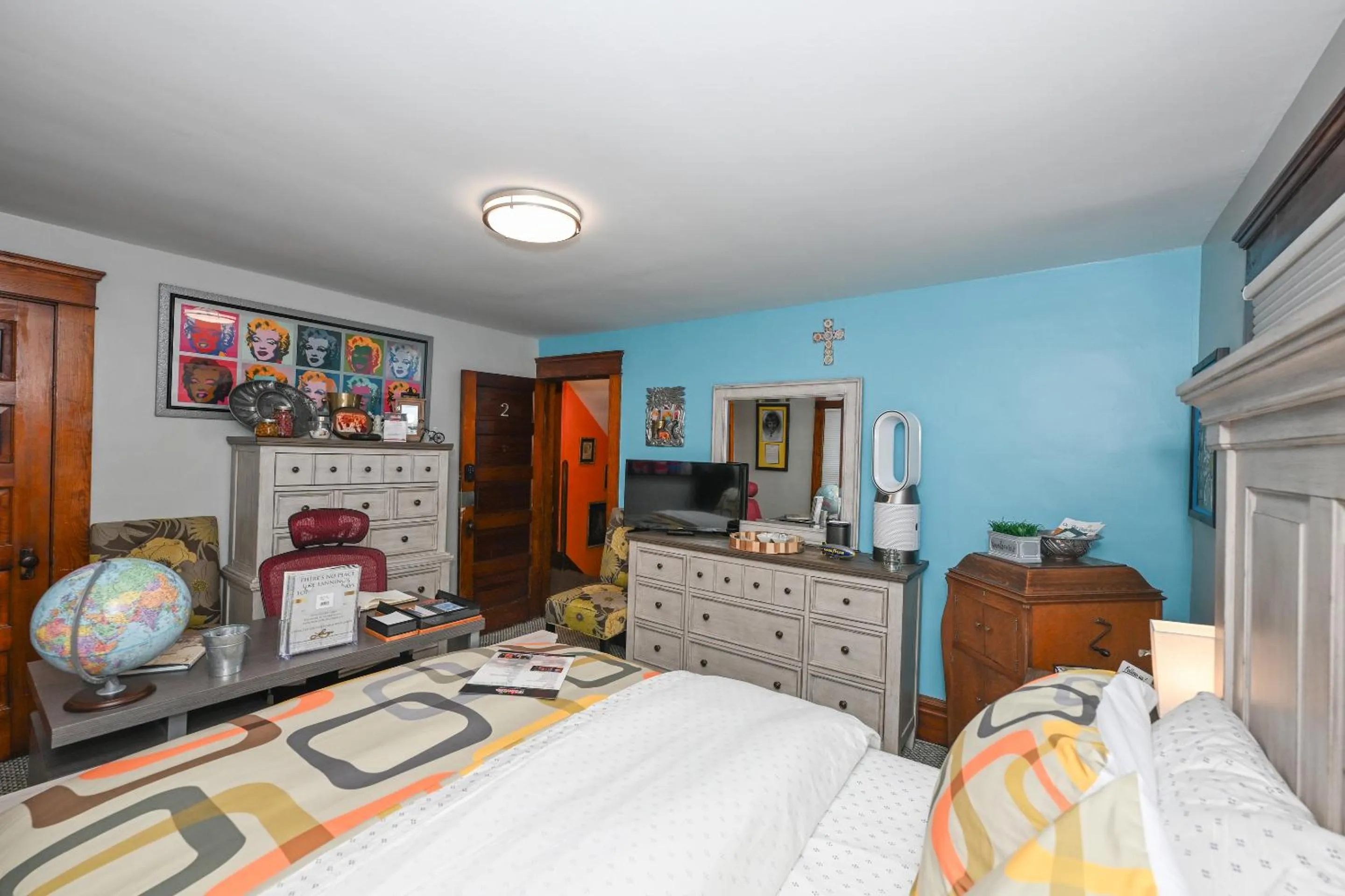 Bed in Berrodin Bed & Breakfast