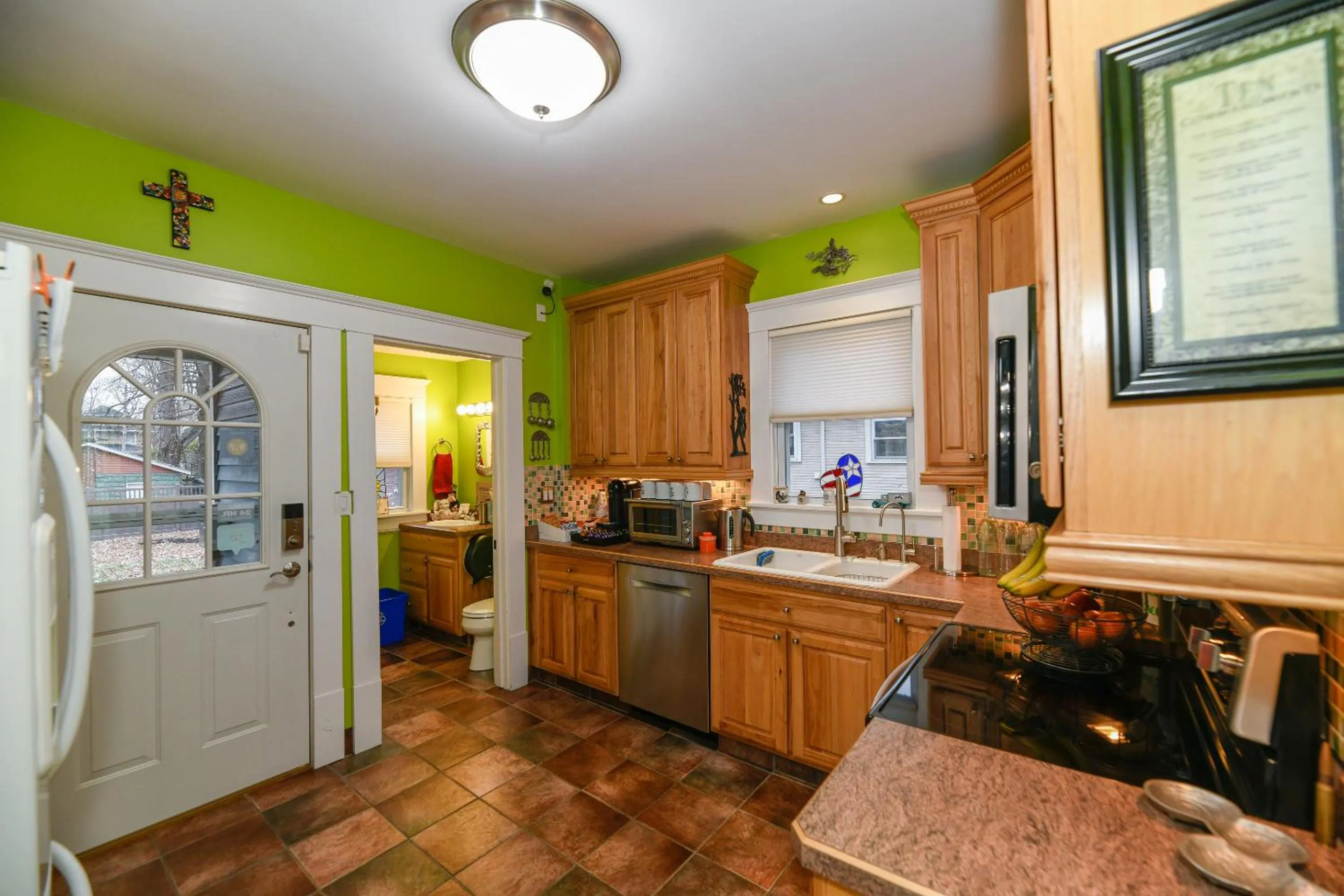 Kitchen or kitchenette in Berrodin Bed & Breakfast