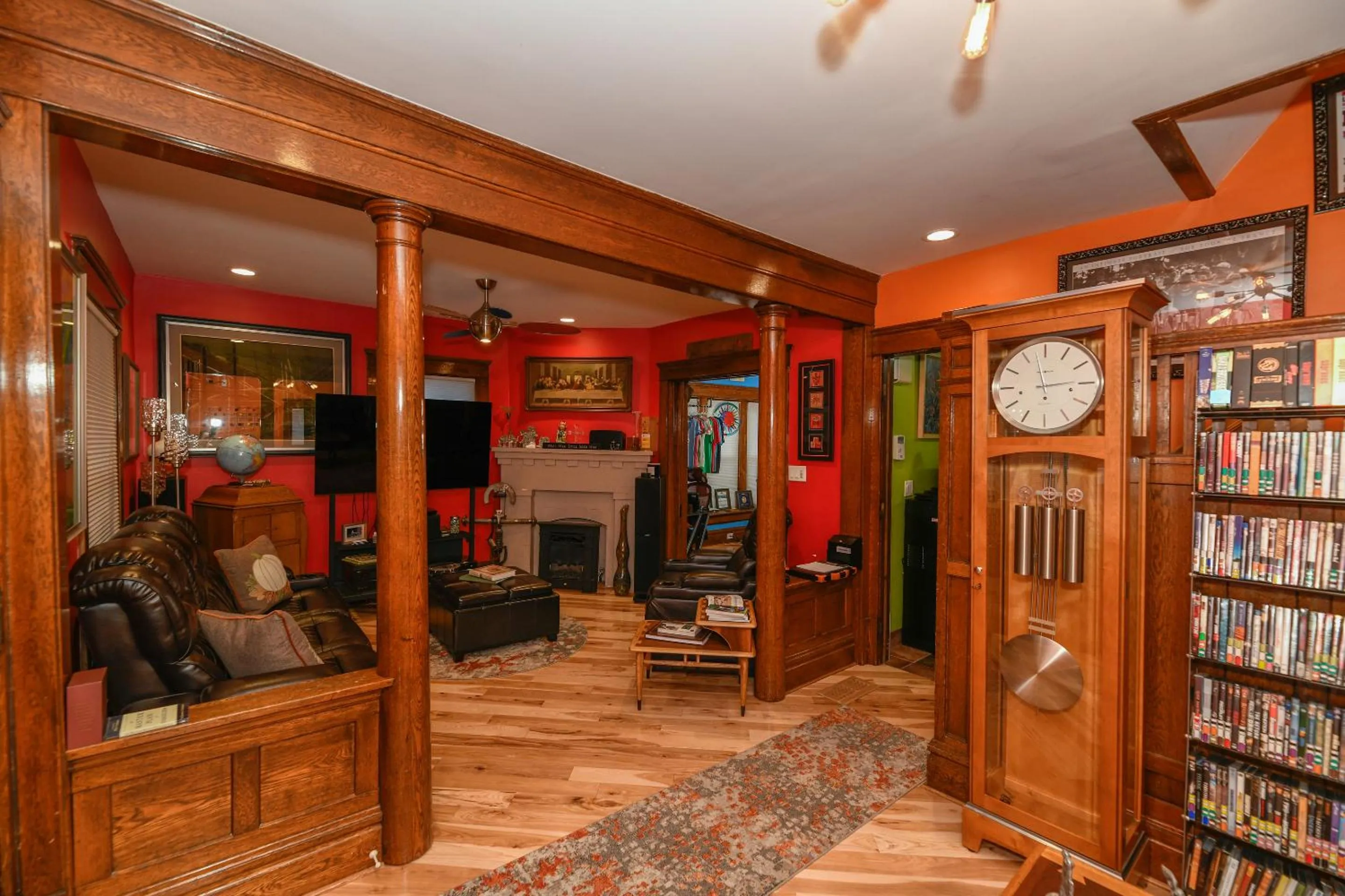 Communal lounge/ TV room in Berrodin Bed & Breakfast