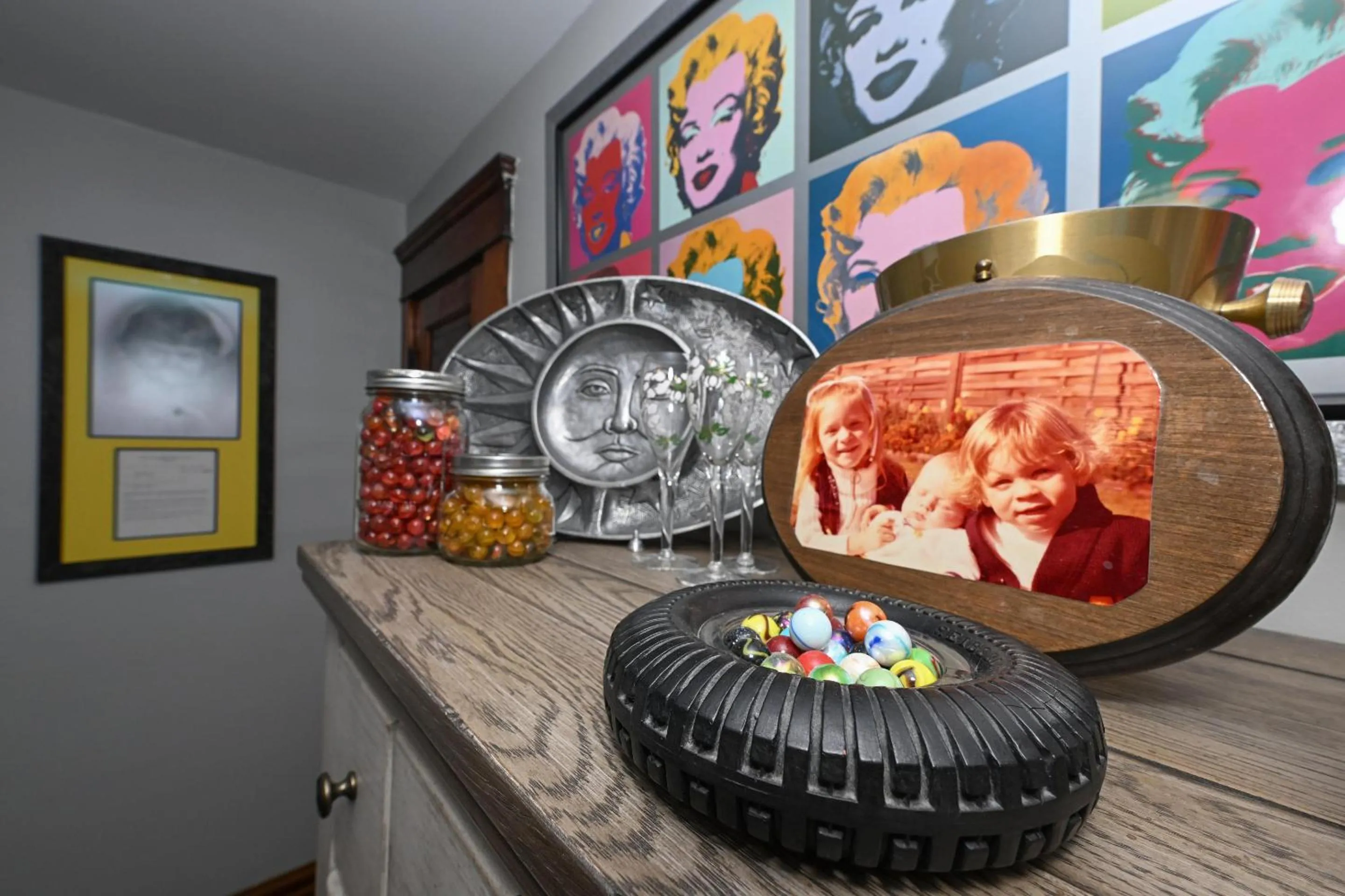 Decorative detail in Berrodin Bed & Breakfast