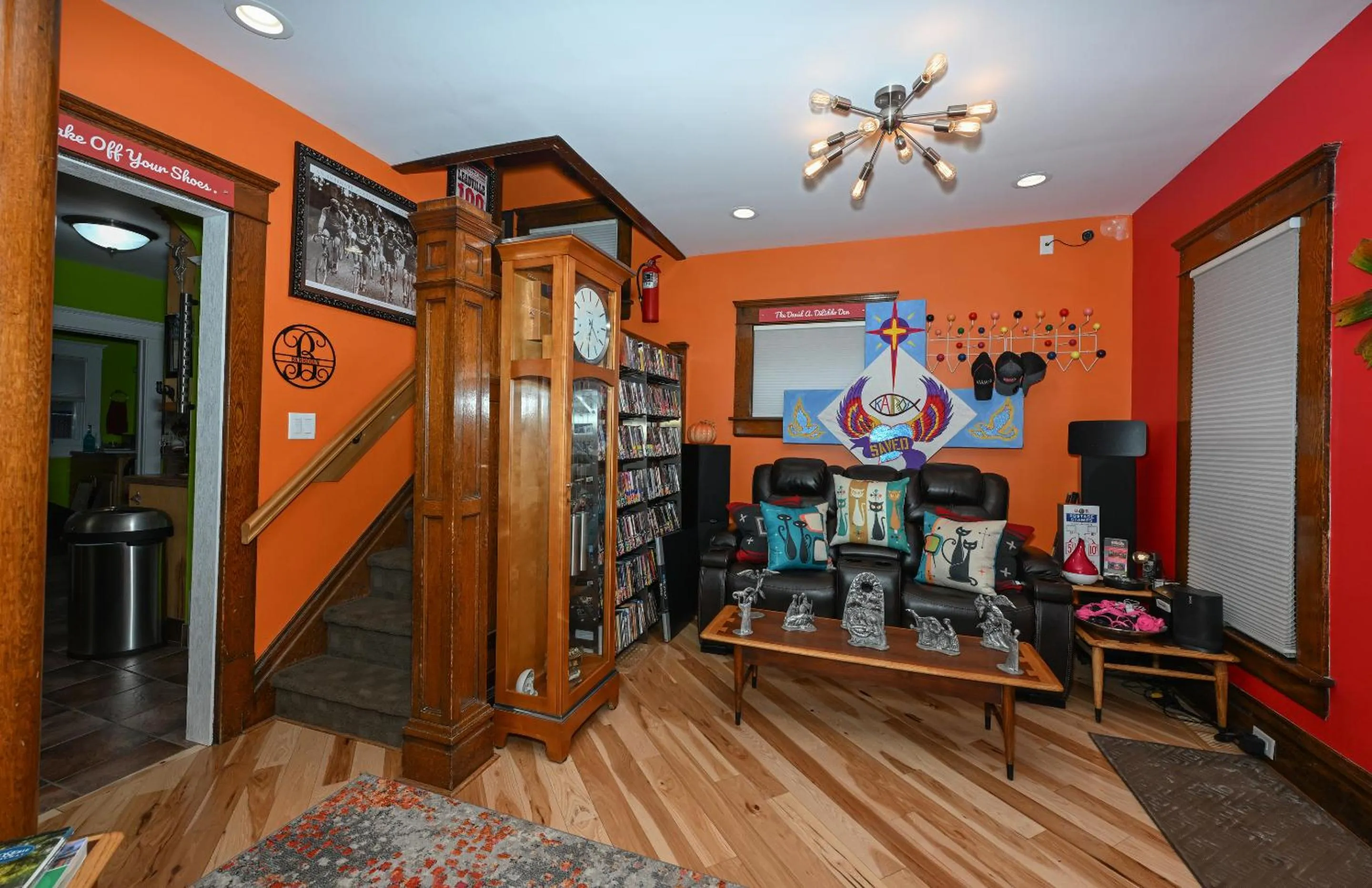 Communal lounge/ TV room in Berrodin Bed & Breakfast