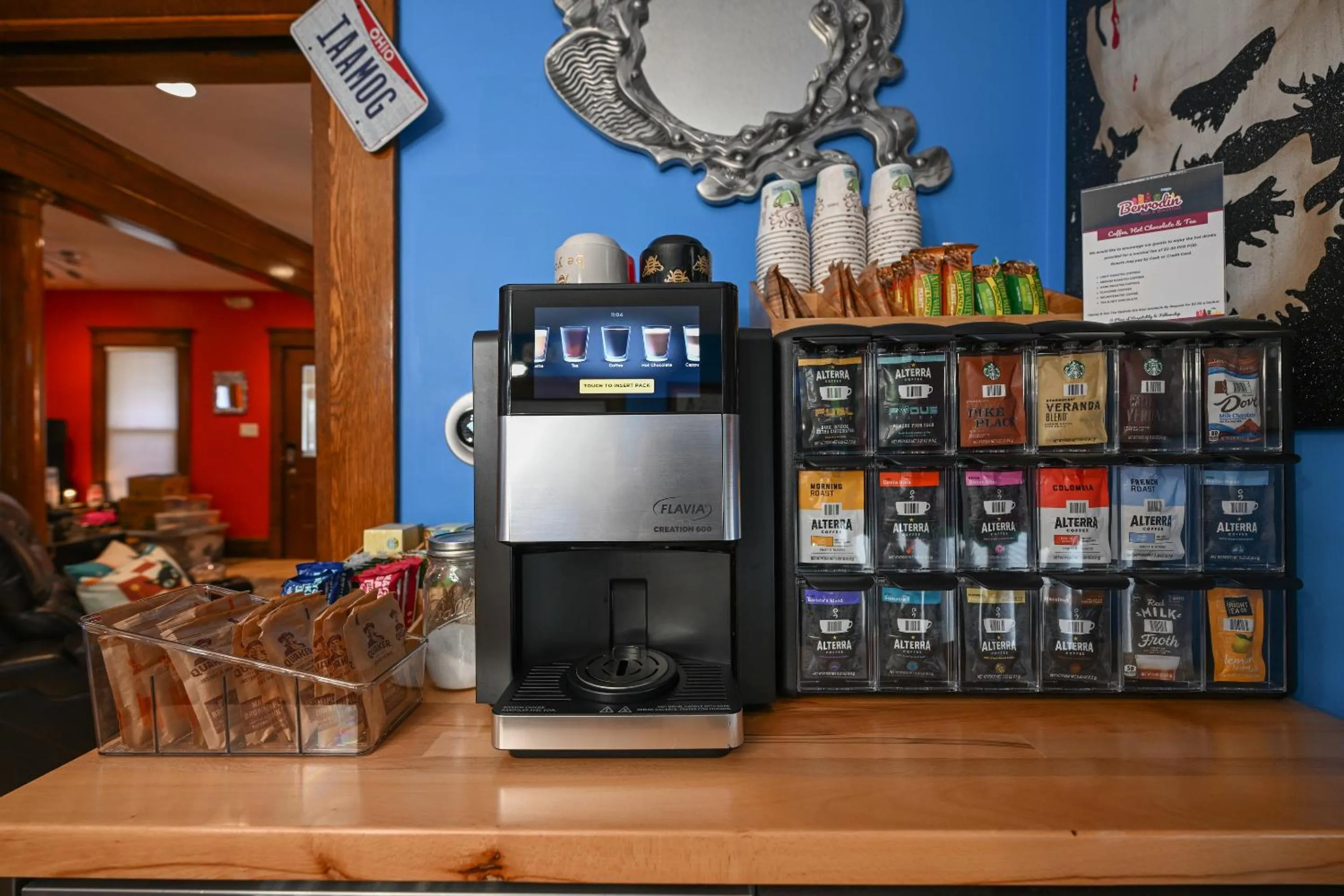 Coffee/tea facilities in Berrodin Bed & Breakfast