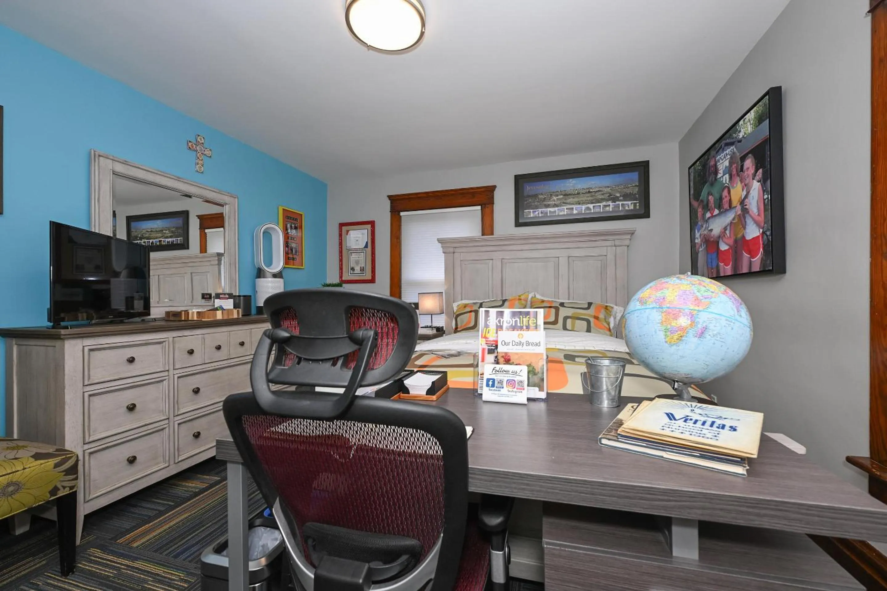 Bed in Berrodin Bed & Breakfast