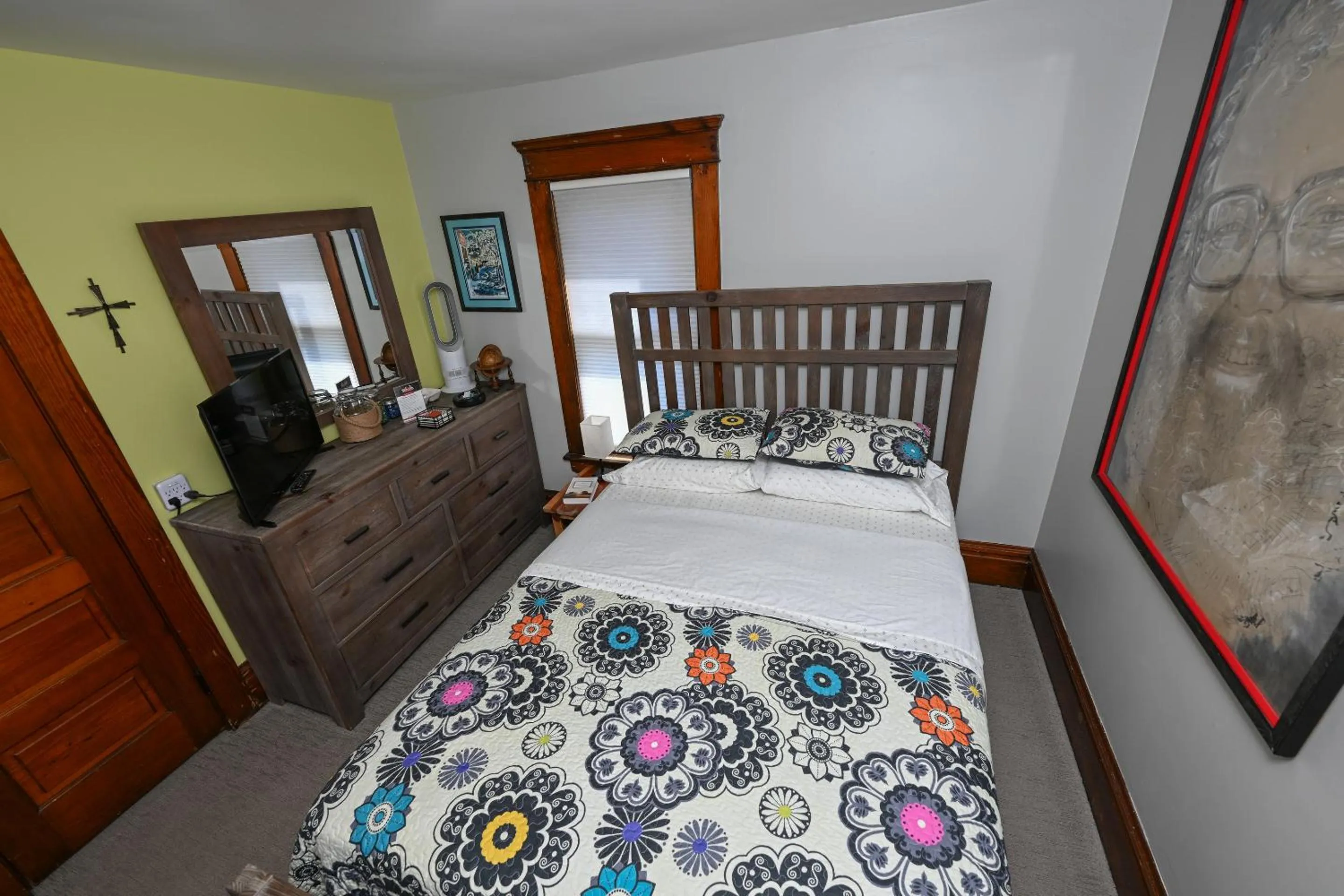 Bed in Berrodin Bed & Breakfast