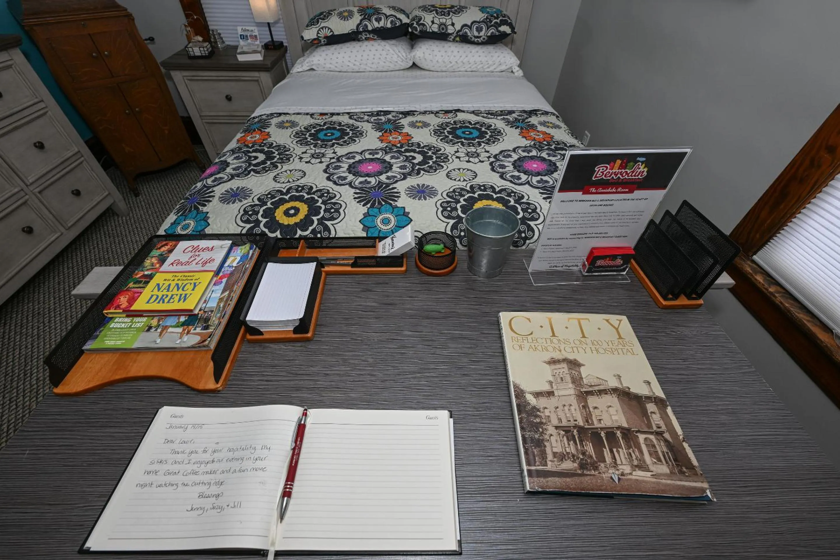 Bed in Berrodin Bed & Breakfast