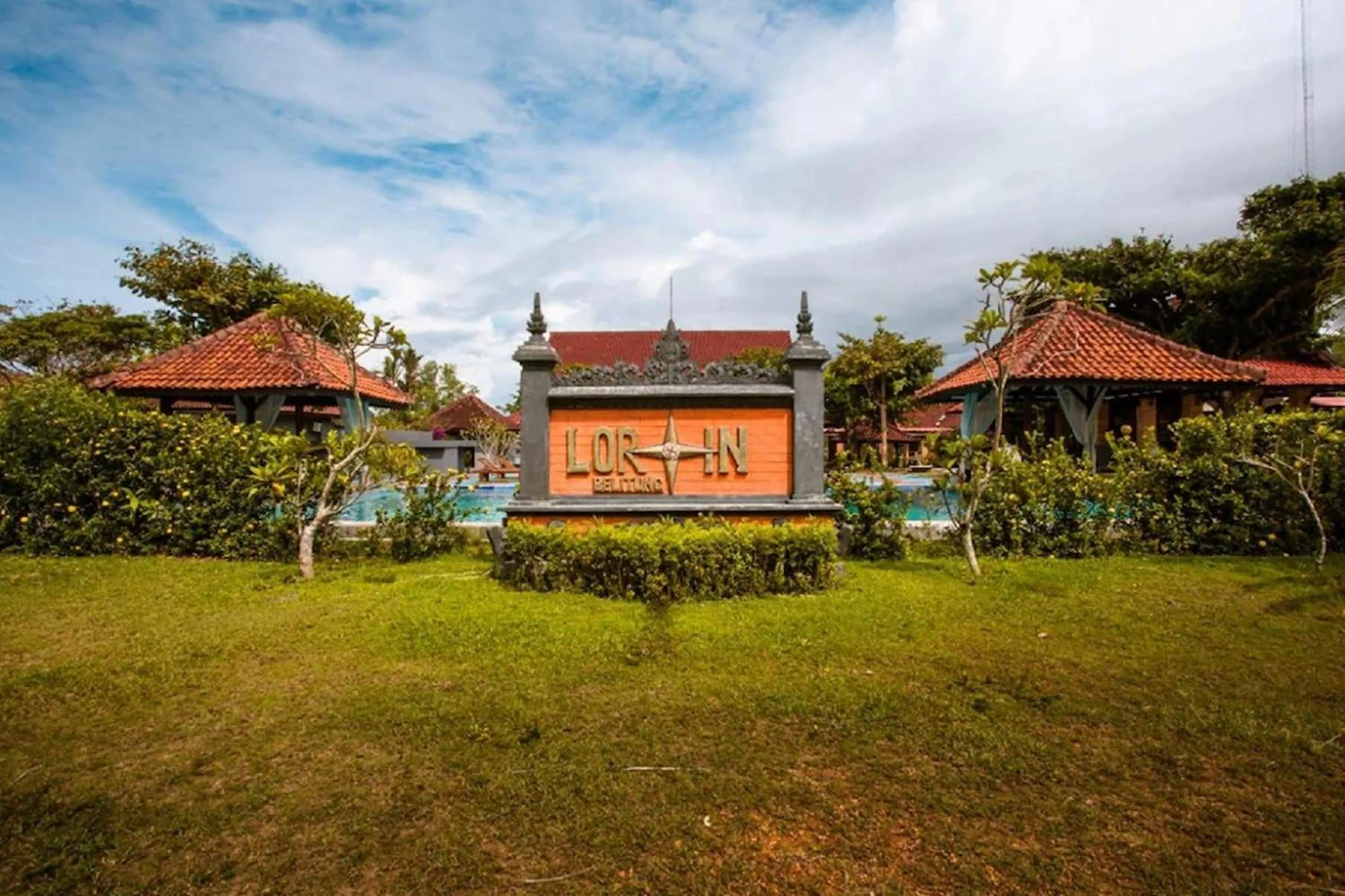 Property building in Beach Rock Resort Belitung