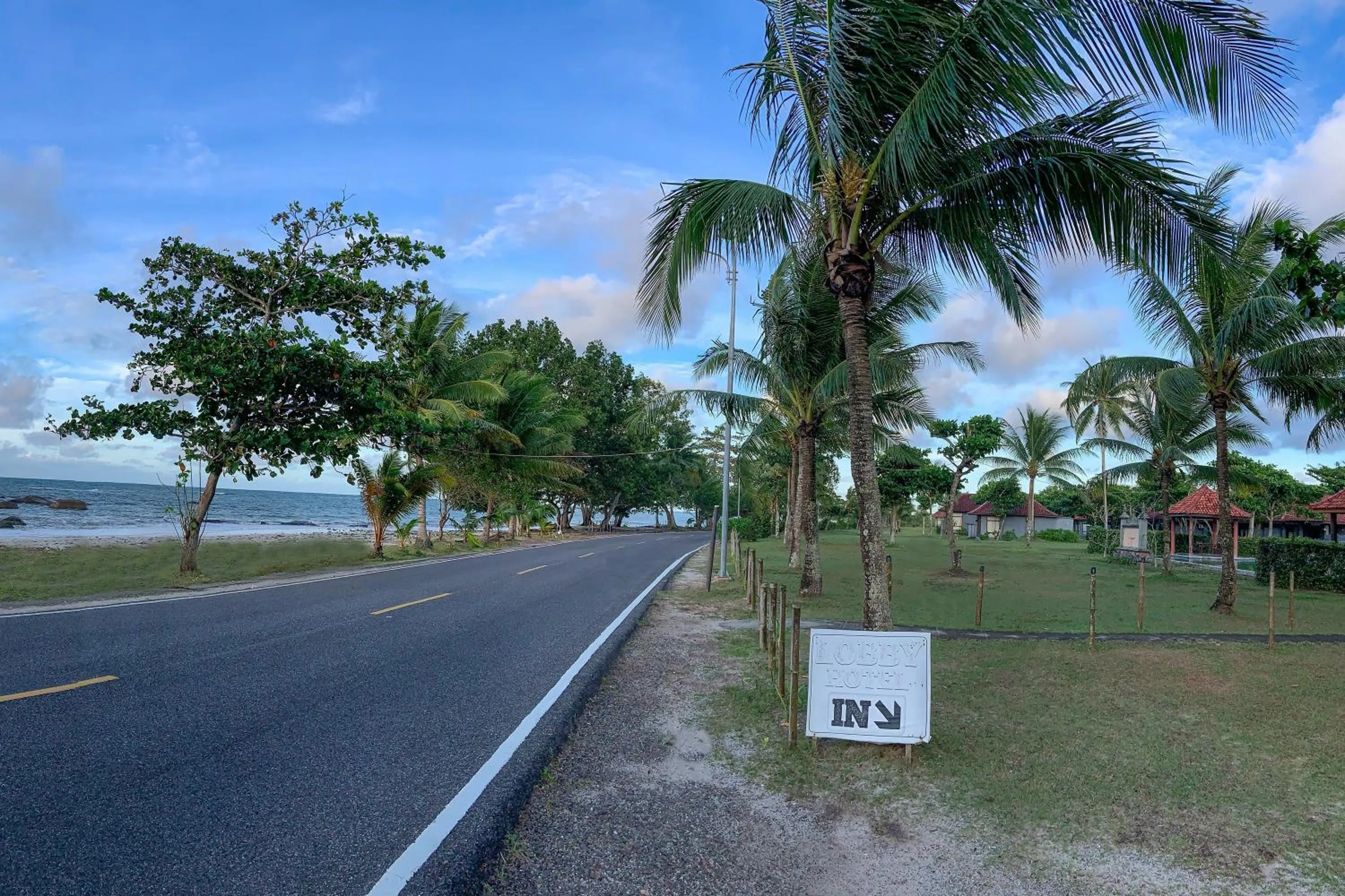 Street view in Beach Rock Resort Belitung