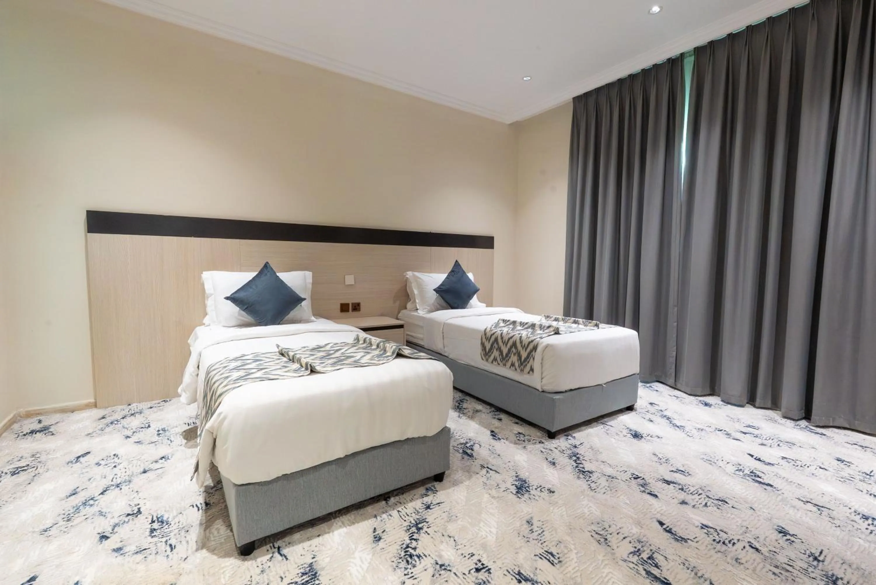 Bed in Continent Sumou Hotel Al Khobar