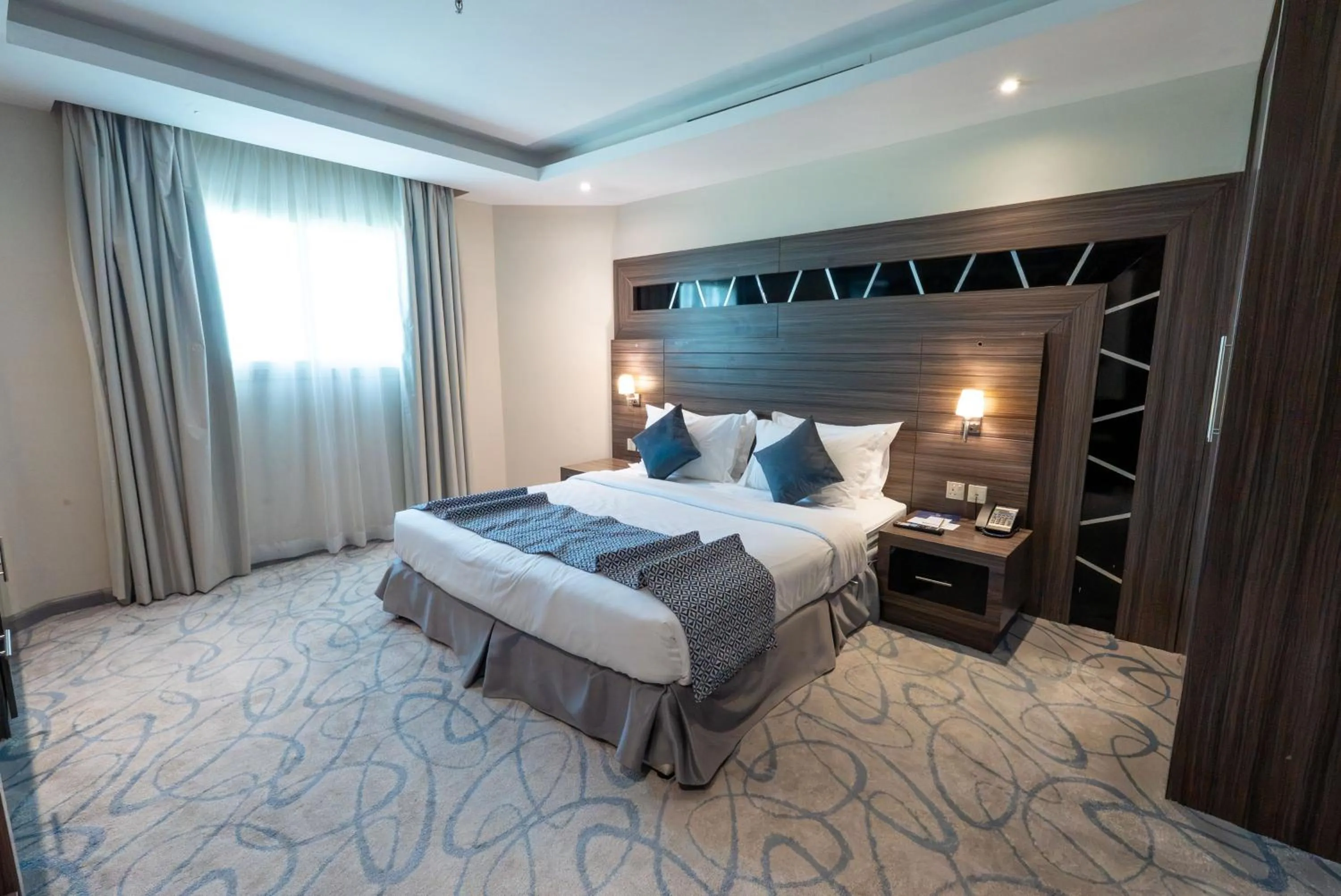 Bed in Continent Sumou Hotel Al Khobar