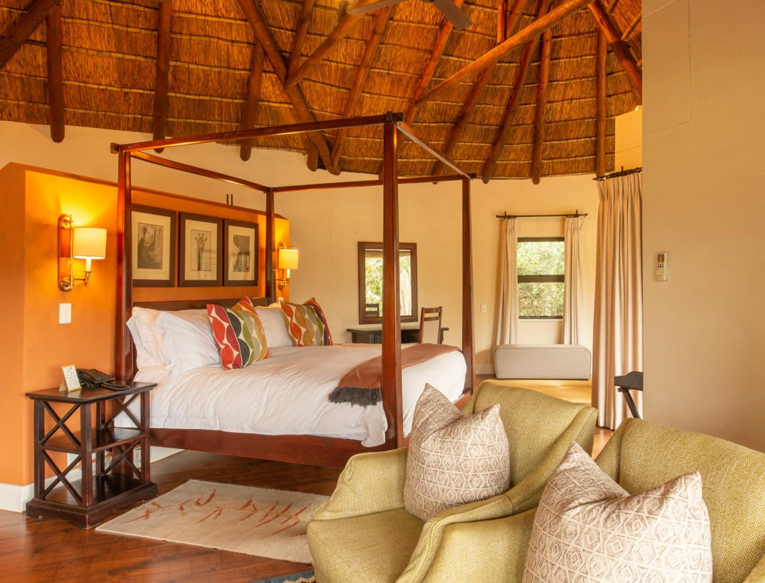 Bedroom, Bed in Pumba Private Game Reserve