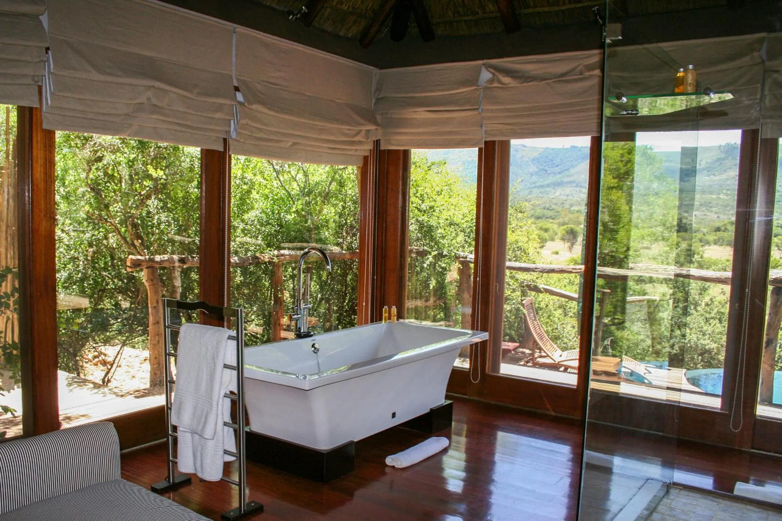 Bathroom in Pumba Private Game Reserve