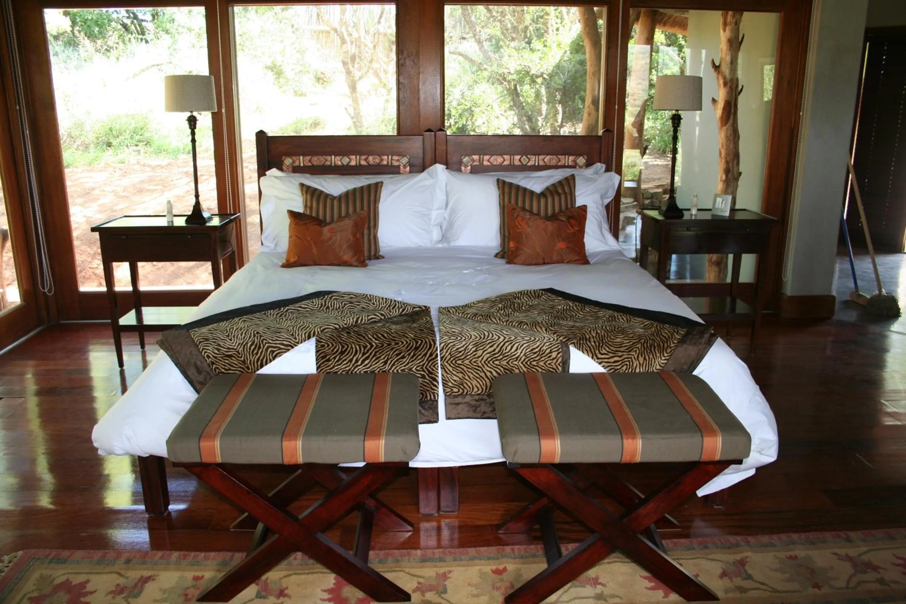 Bedroom, Bed in Pumba Private Game Reserve