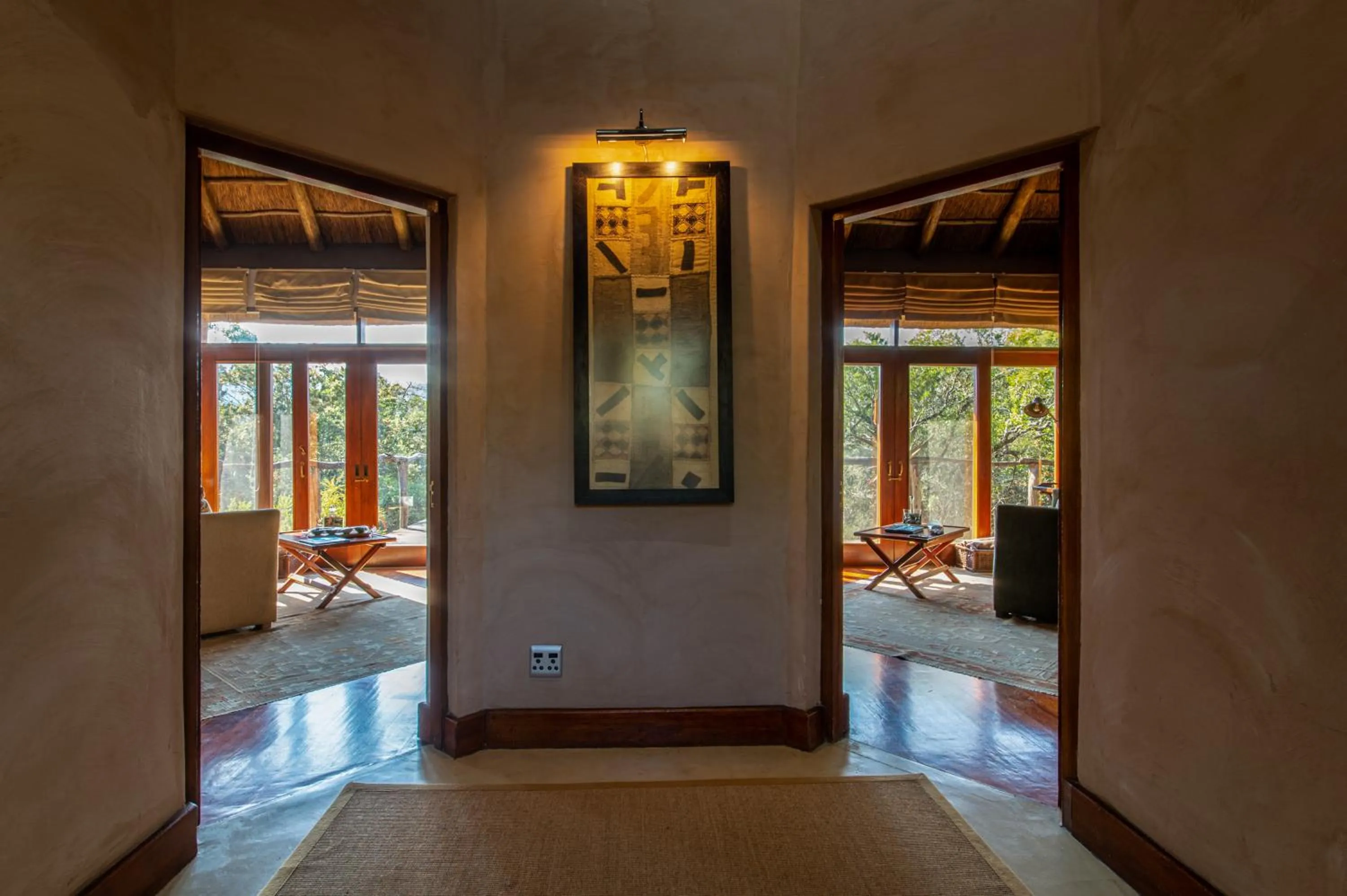 Facade/entrance in Pumba Private Game Reserve